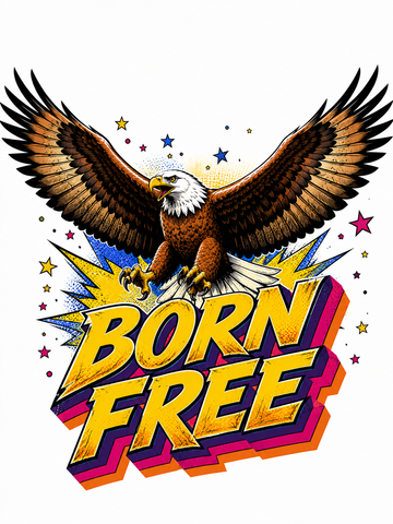 Born Free: The Eagle as a Pop Art Symbol of Freedom and Strength