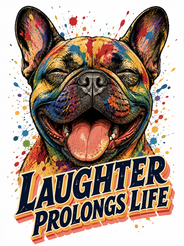 Laughter Prolongs Life: The French Bulldog’s Philosophy of Happiness