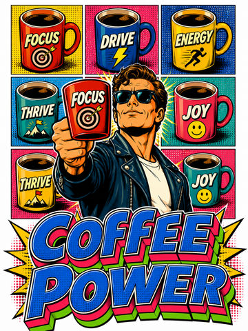 Coffee Power: What If Coffee Were a Superpower?