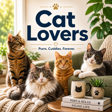 Cat Lovers: Purrs, Cuddles, Forever — Celebrating the Cats Who Share Our Homes and Hearts