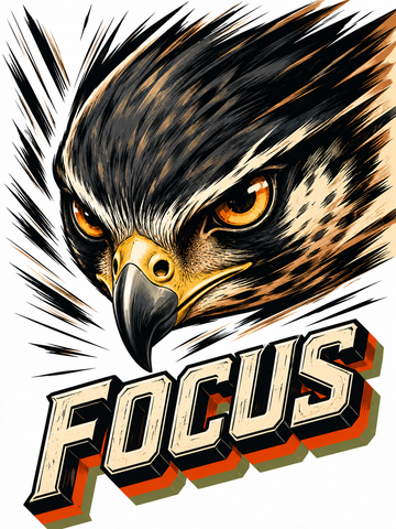 Focus: The Eagle as a Symbol of Vision, Precision, and Determination