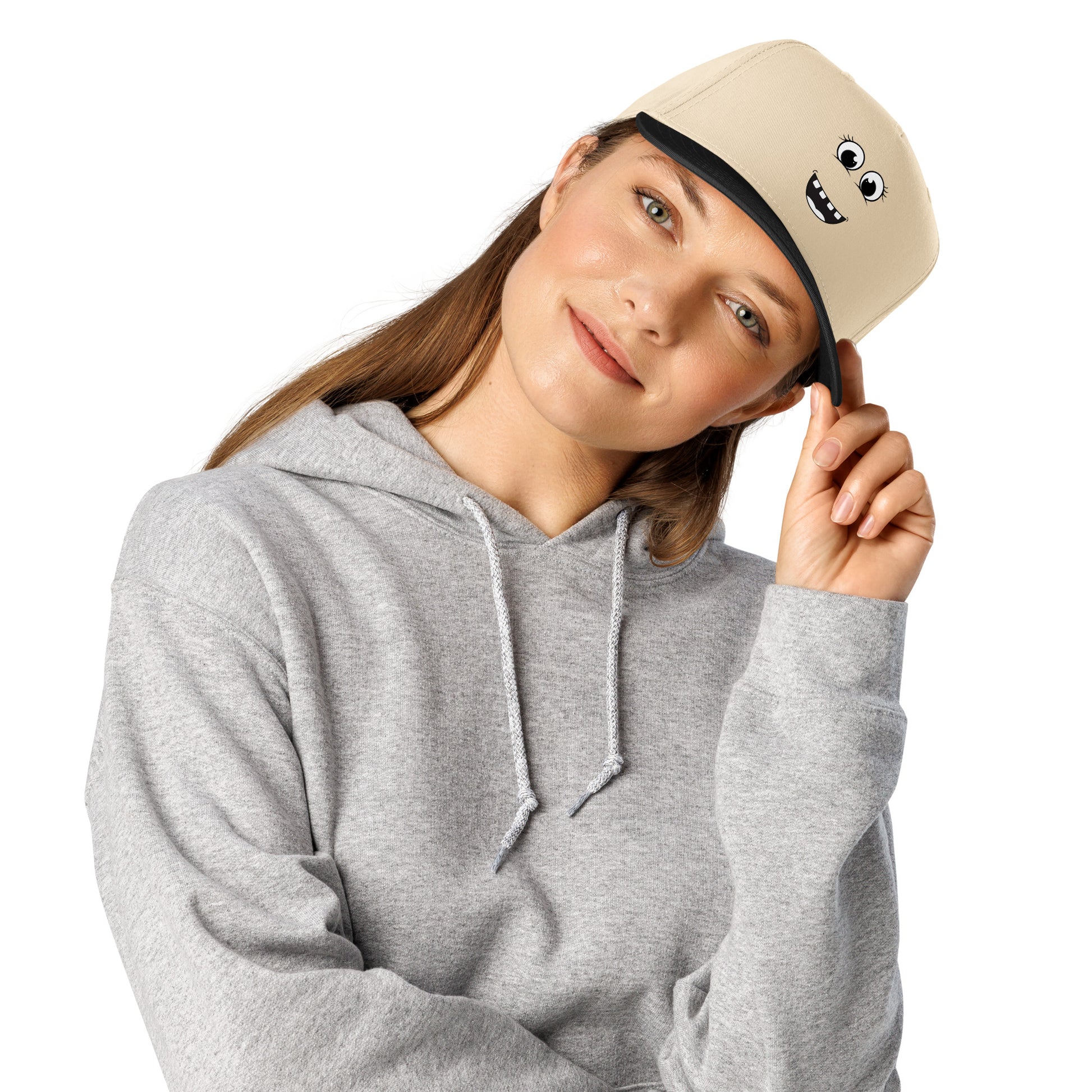 5 panel cap - Happy Face Elite 5-Panel Cap – Icon for World-Class Winners by printfluence.net