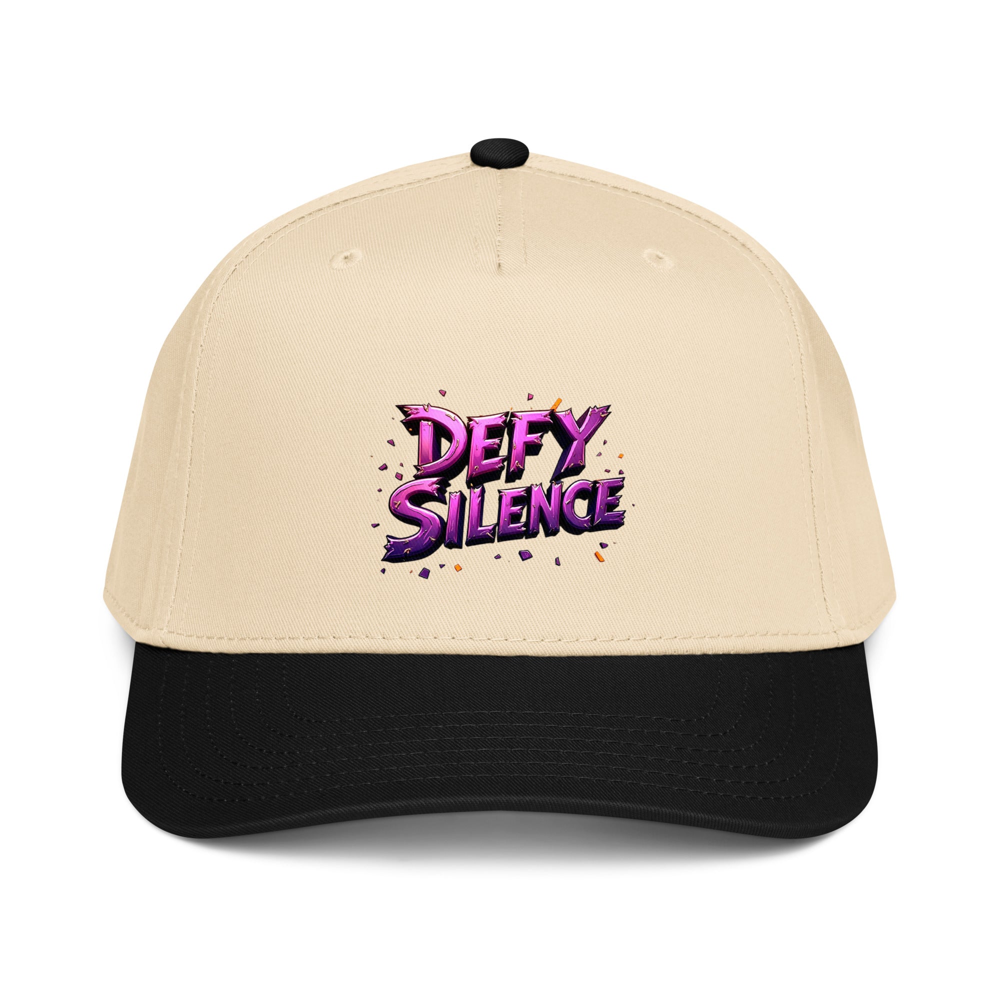 5 panel cap - Defy Silence 5 Panel Cap – Bold Voice Street Style by printfluence.net