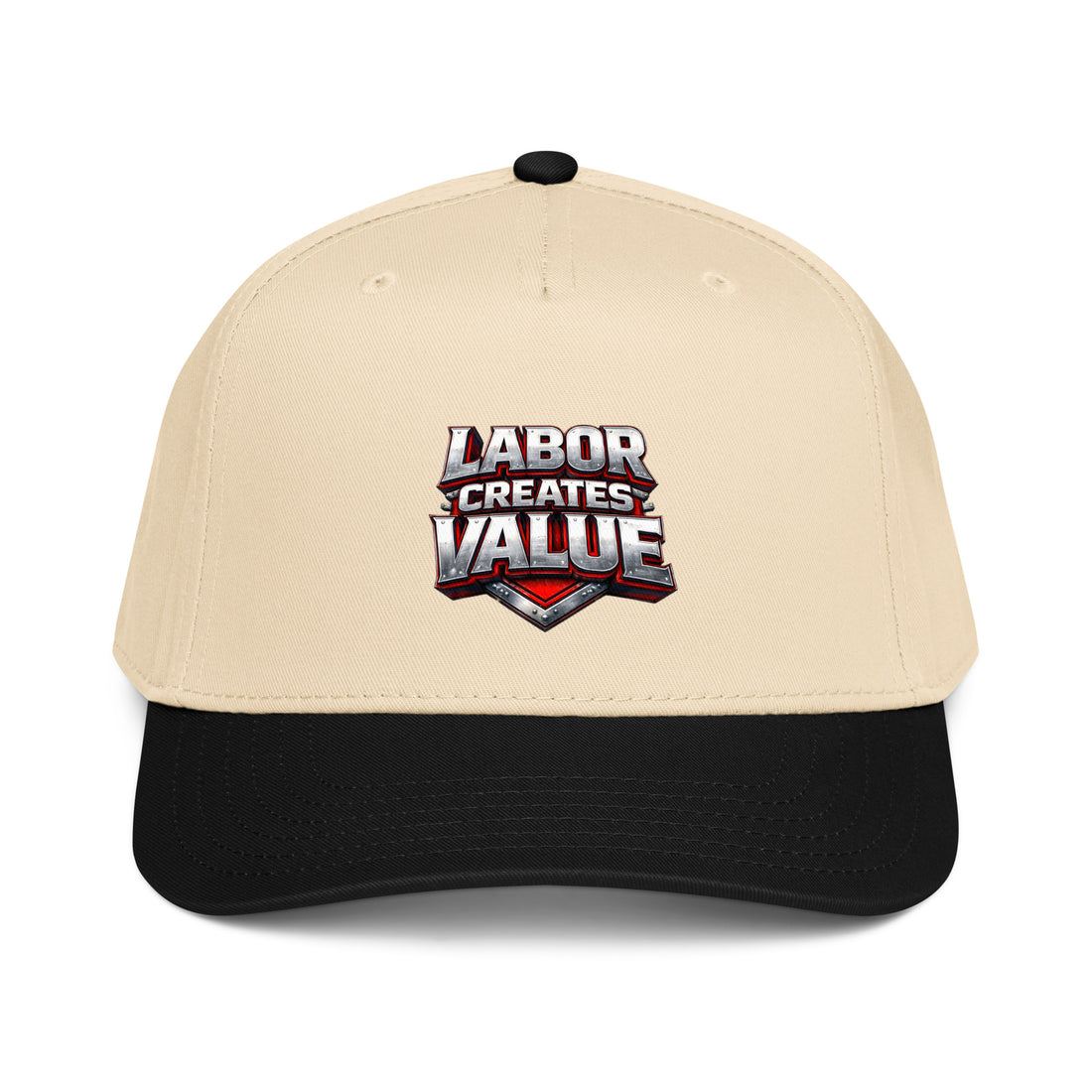 5 panel cap - Labor Creates Value 5 Panel Cap – Work Ethic Streetwear Hat by printfluence.net