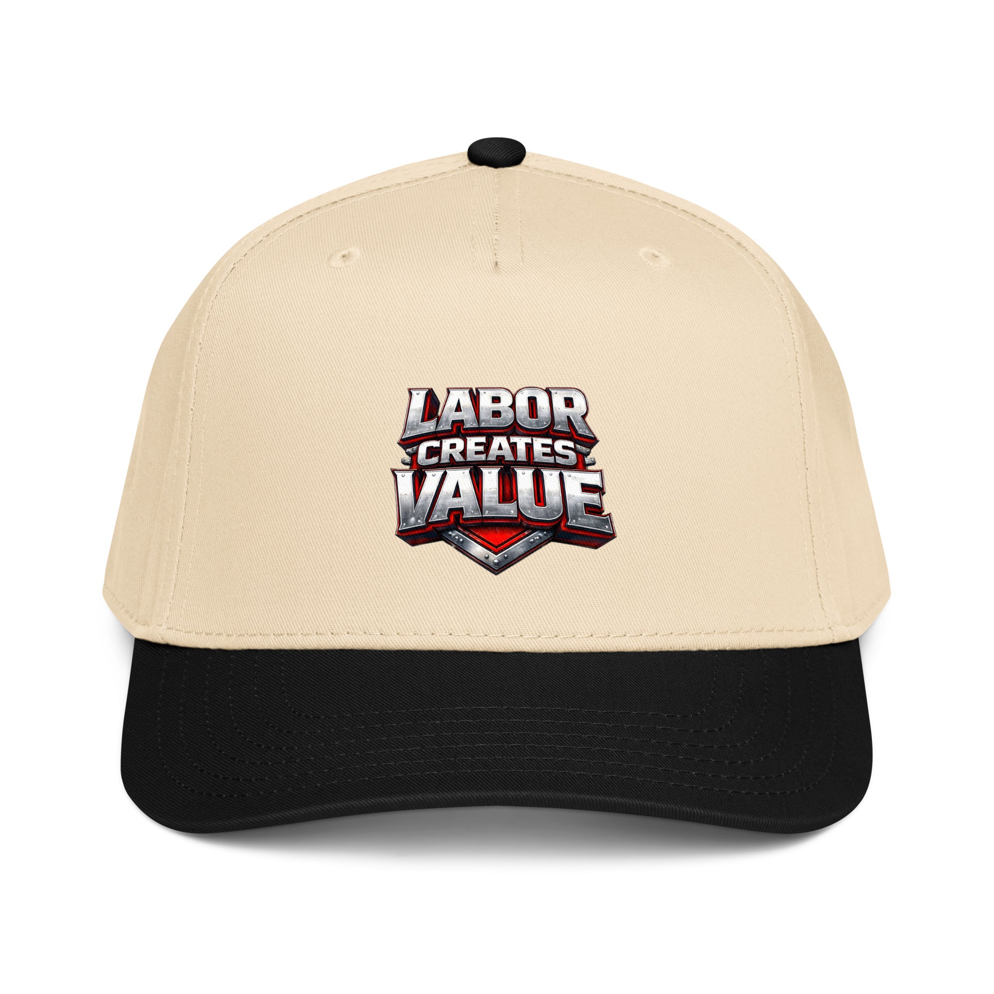 5 panel cap - Labor Creates Value 5 Panel Cap – Work Ethic Streetwear Hat by printfluence.net