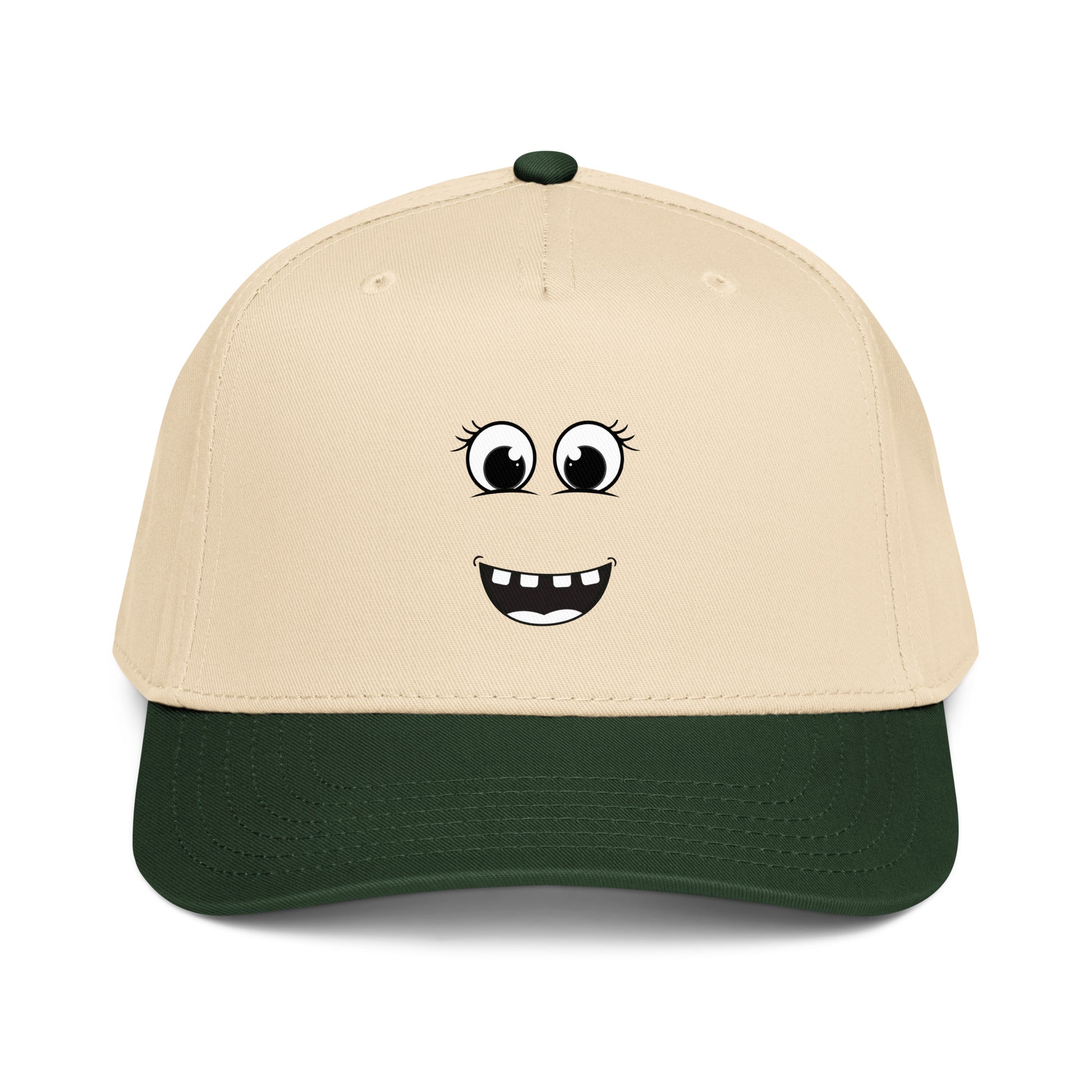 5 panel cap - Happy Face Elite 5-Panel Cap – Icon for World-Class Winners by printfluence.net