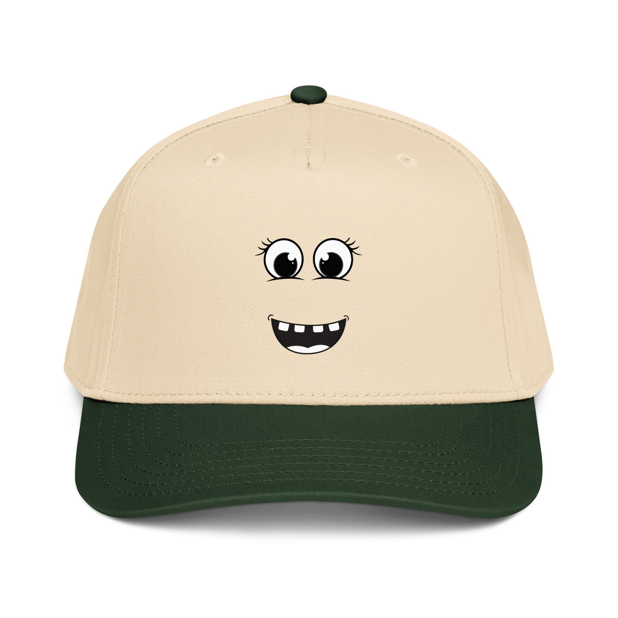 5 panel cap - Happy Face Elite 5-Panel Cap – Icon for World-Class Winners by printfluence.net