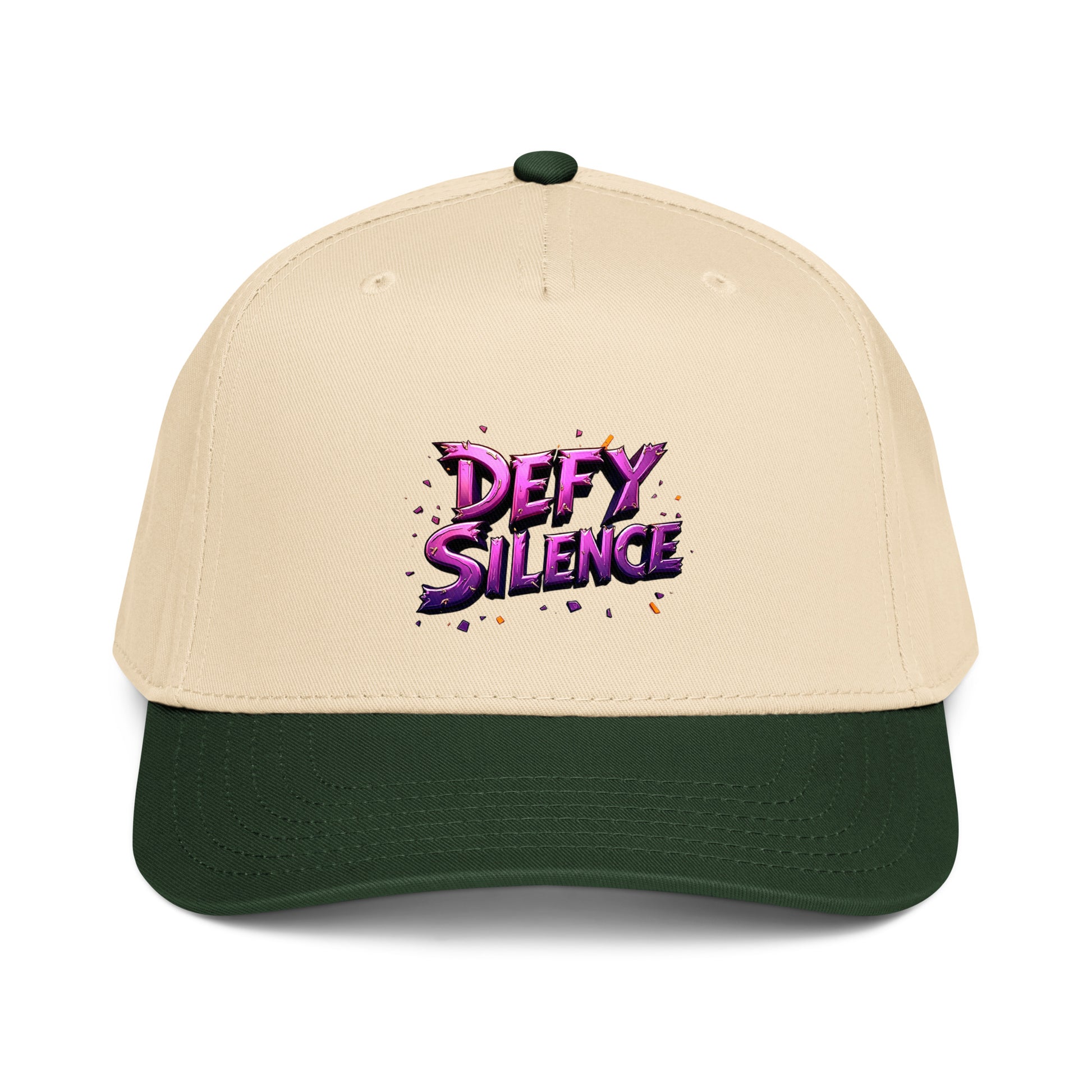 5 panel cap - Defy Silence 5 Panel Cap – Bold Voice Street Style by printfluence.net
