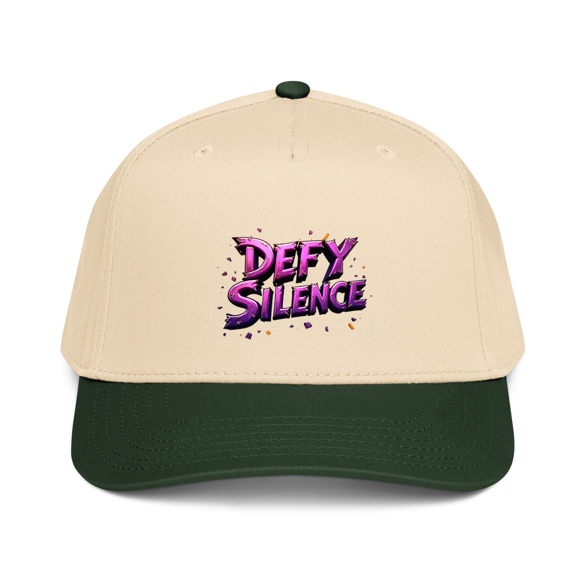 5 panel cap - Defy Silence 5 Panel Cap – Bold Voice Street Style by printfluence.net