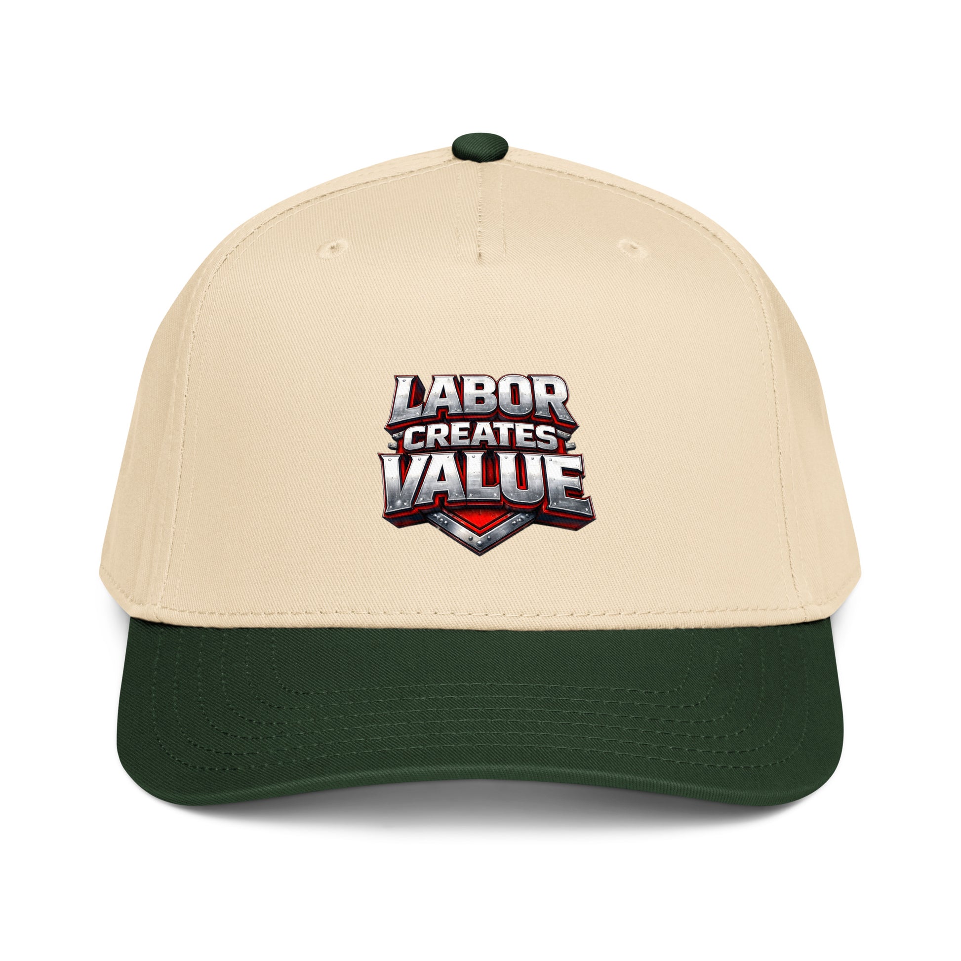 5 panel cap - Labor Creates Value 5 Panel Cap – Work Ethic Streetwear Hat by printfluence.net