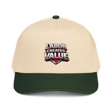 5 panel cap - Labor Creates Value 5 Panel Cap – Work Ethic Streetwear Hat by printfluence.net