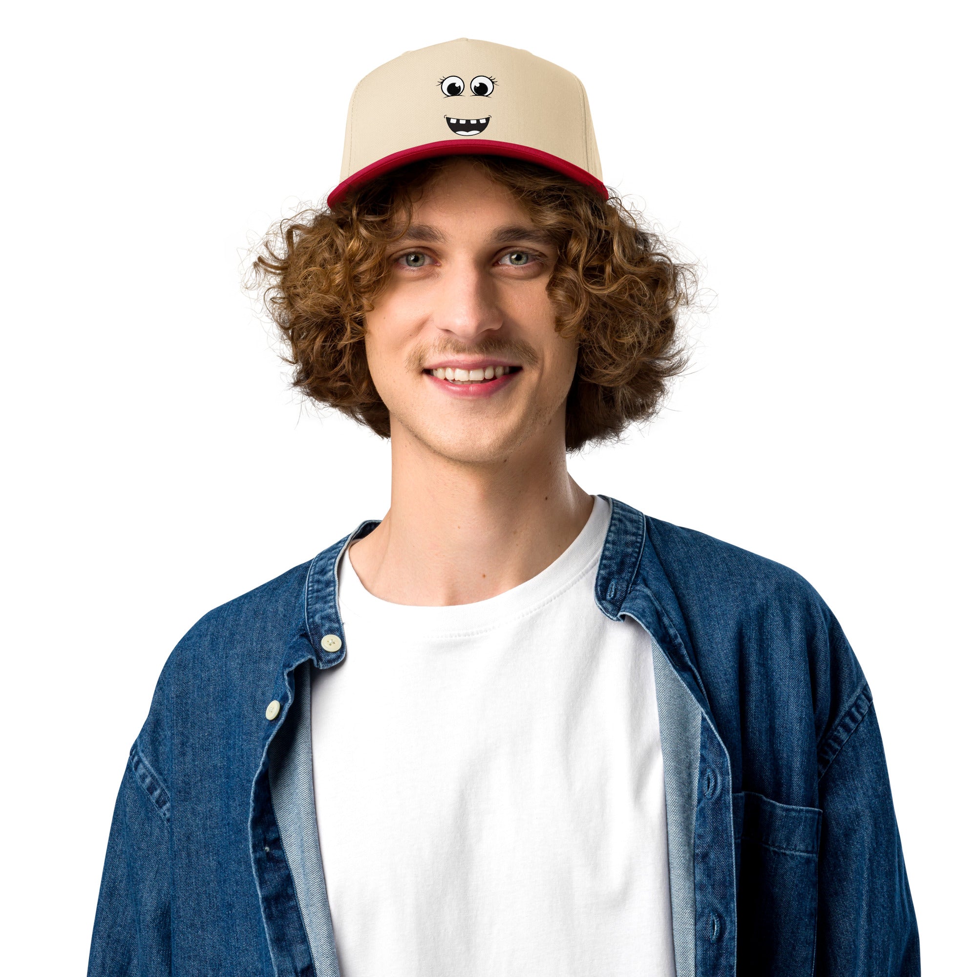 5 panel cap - Happy Face Elite 5-Panel Cap – Icon for World-Class Winners by printfluence.net