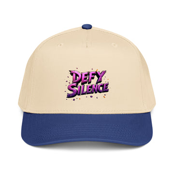 5 panel cap - Defy Silence 5 Panel Cap – Bold Voice Street Style by printfluence.net