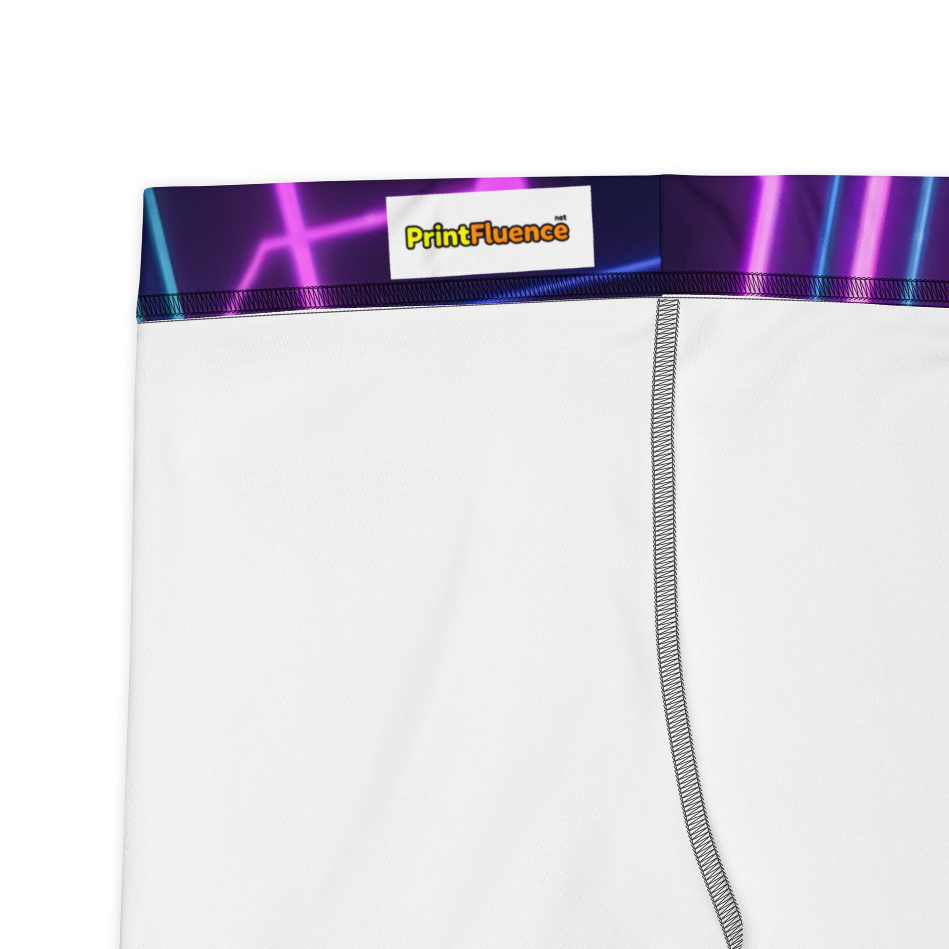 Capri Leggings - Neon Edge Capri Leggings – Cyber Power for Elite Visionaries by printfluence.net