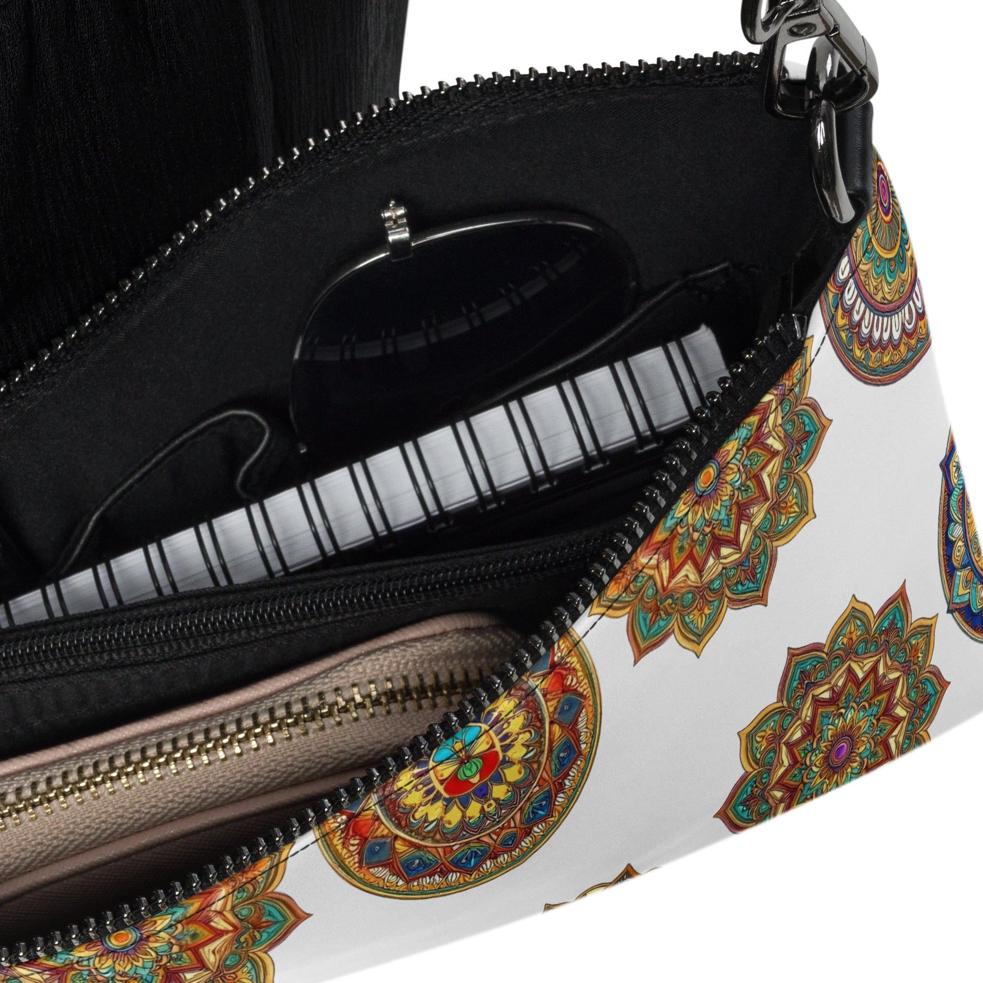 Crossbody bag - Geometric Star Harmony Crossbody Bag – For Visionary Achievers by printfluence.net