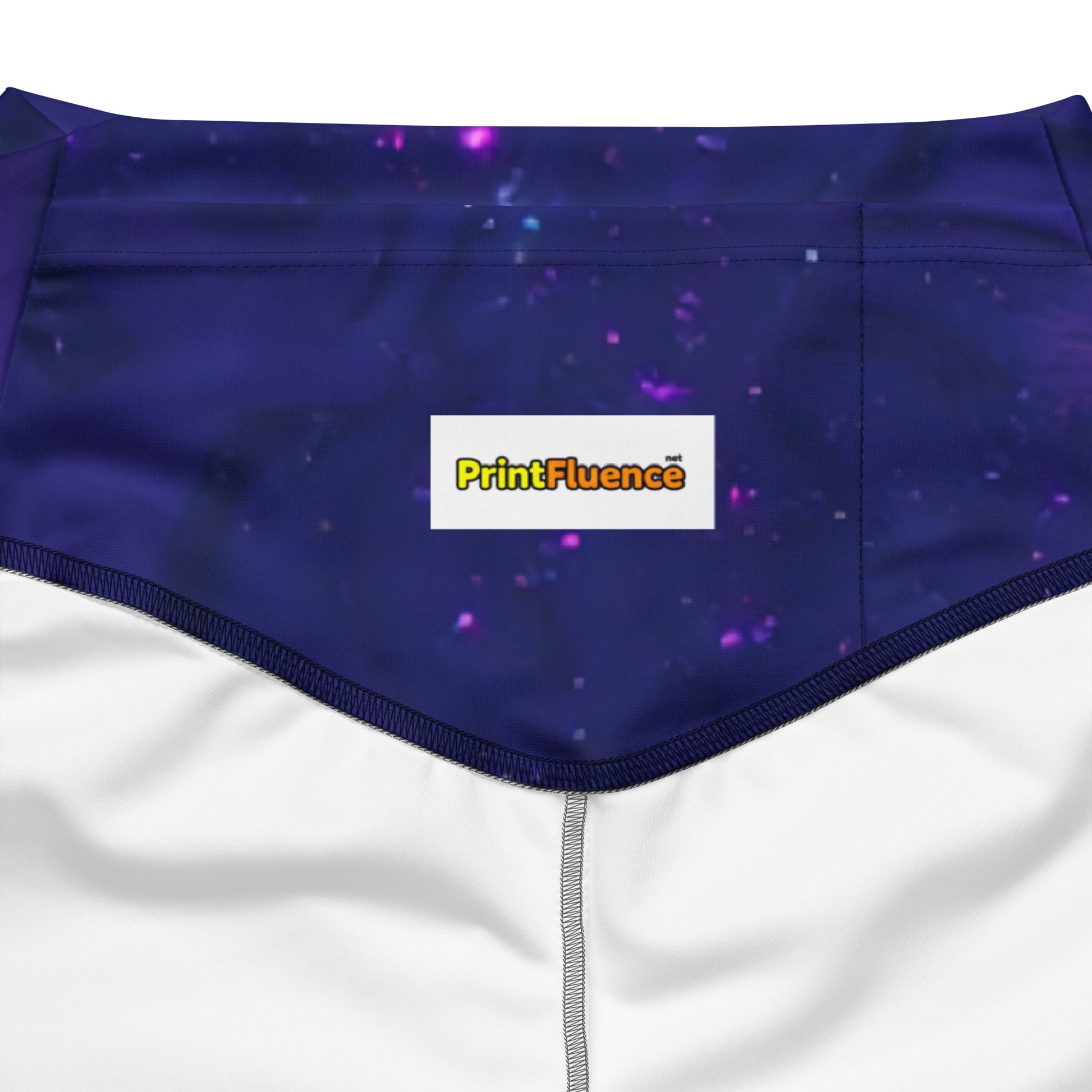 Flare leggings - Cosmic Neon Flare Leggings – Elite Galaxy for Visionary Achievers by printfluence.net
