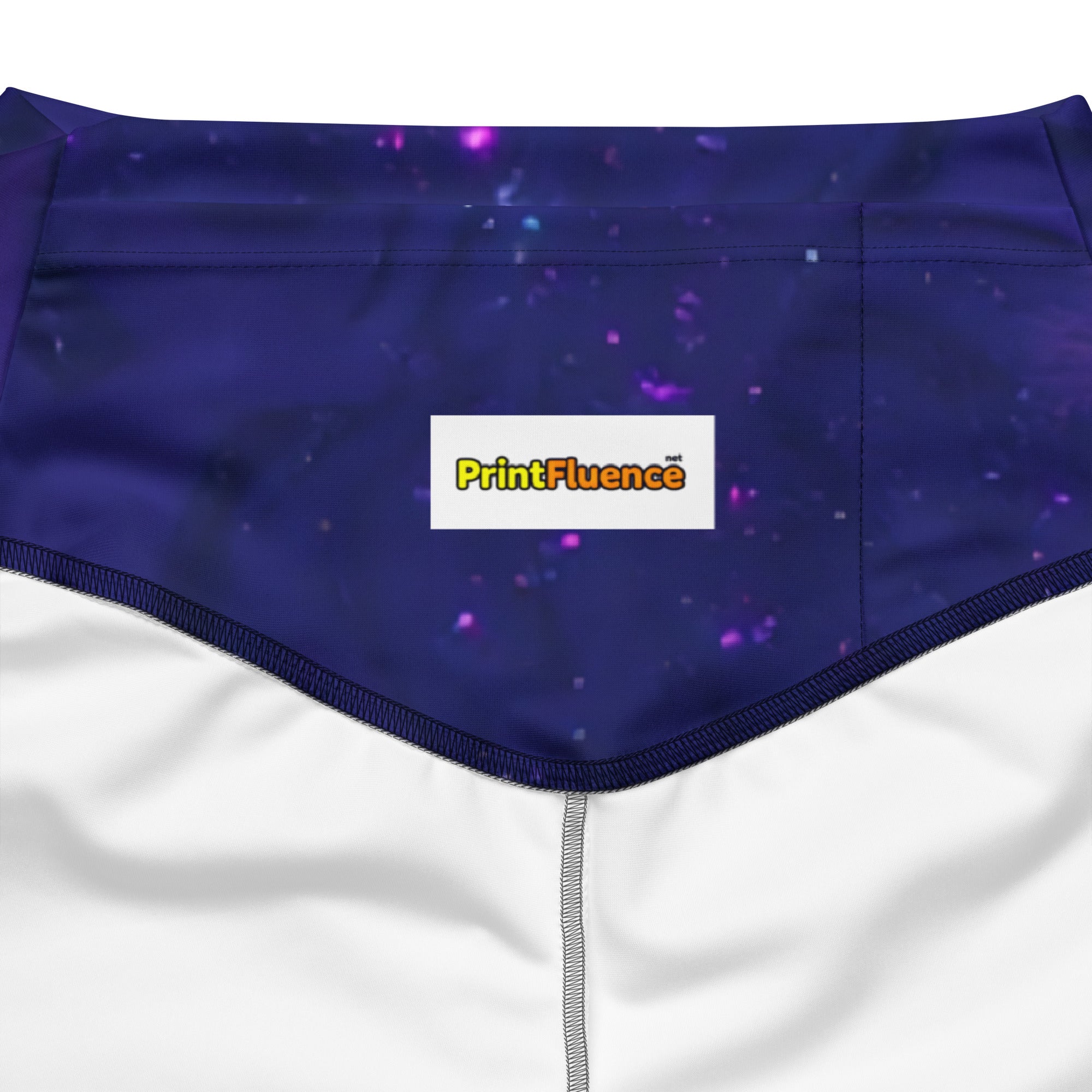 Flare leggings - Cosmic Neon Flare Leggings – Elite Galaxy for Visionary Achievers by printfluence.net