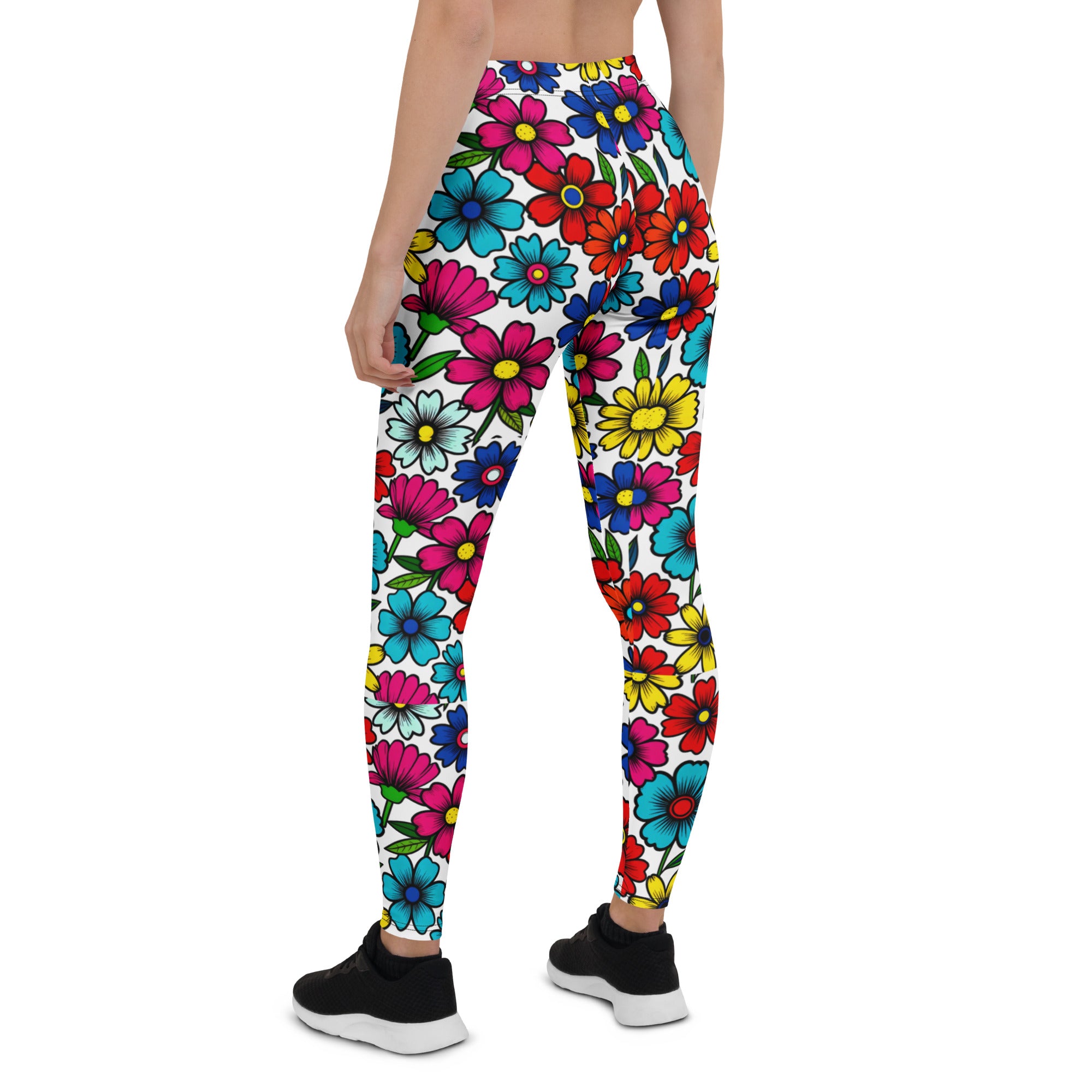 Leggings - Bloom Elite Garden Leggings – Success in Full Color by printfluence.net