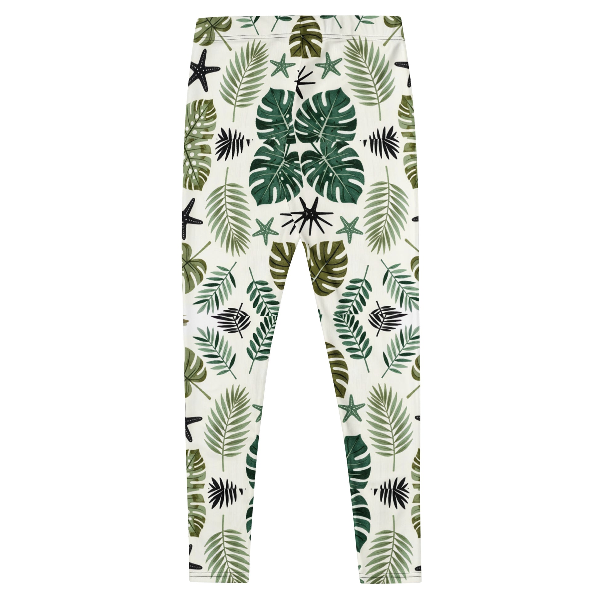 Leggings - Leaf Art All-Over Leggings – Gorgeous Nature Leaf Pattern Activewear by printfluence.net