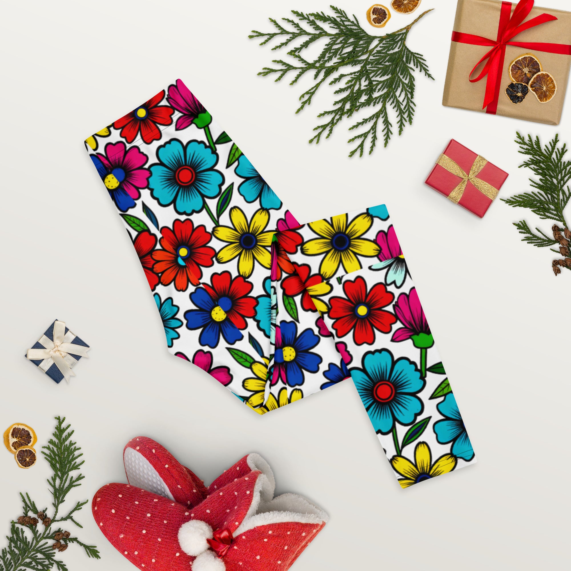 Leggings - Bloom Elite Garden Leggings – Success in Full Color by printfluence.net