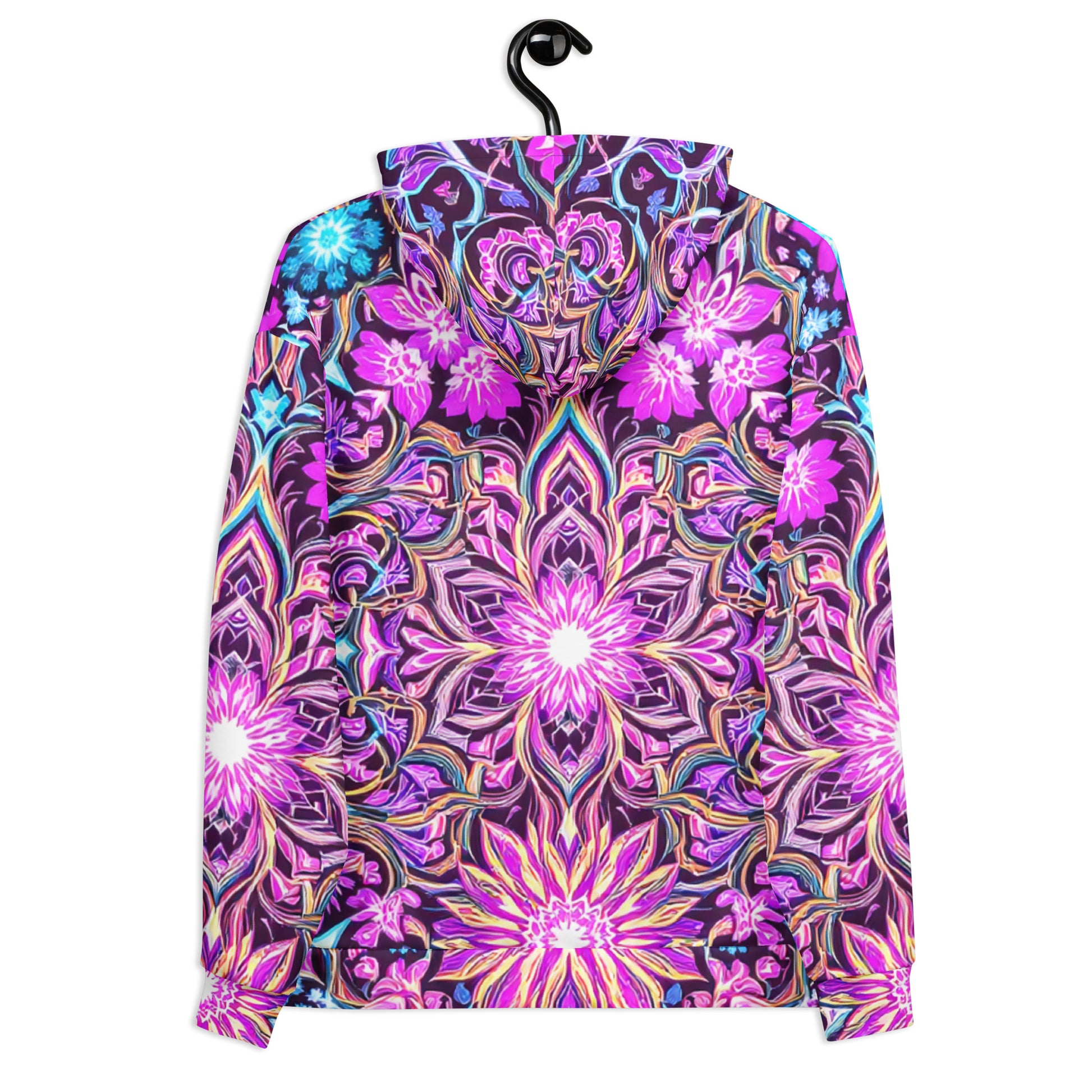 Unisex Hoodie - Psychedelic Mandala Dream Hoodie – For Visionary Elite Creators by printfluence.net