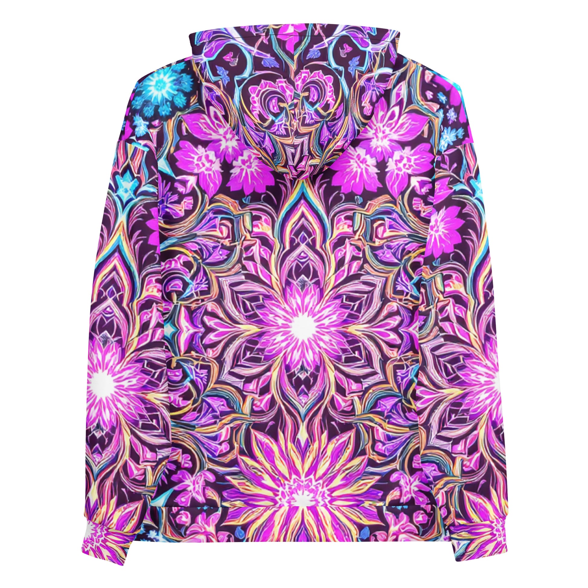 Unisex Hoodie - Psychedelic Mandala Dream Hoodie – For Visionary Elite Creators by printfluence.net