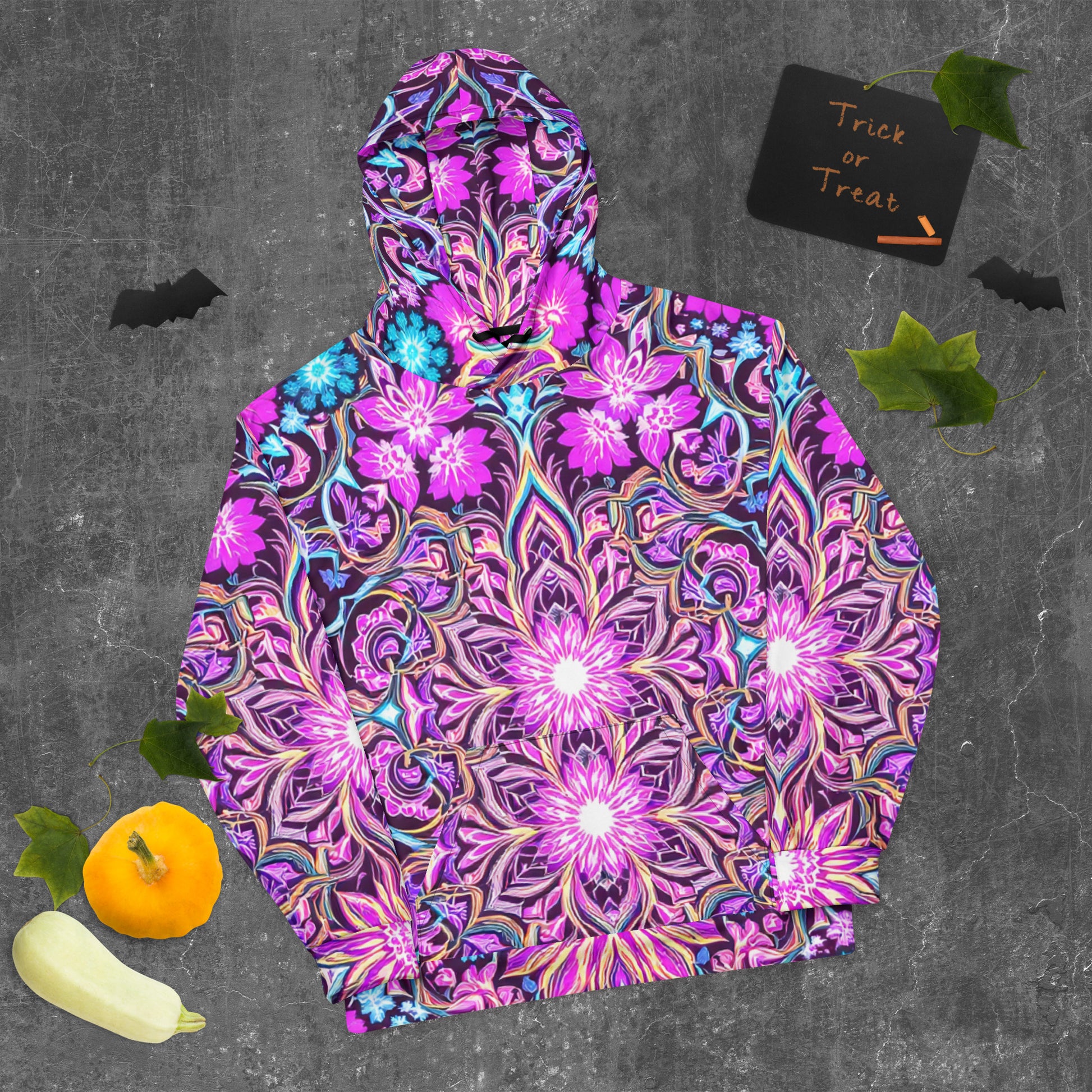 Unisex Hoodie - Psychedelic Mandala Dream Hoodie – For Visionary Elite Creators by printfluence.net