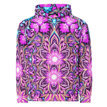 Unisex Hoodie - Psychedelic Mandala Dream Hoodie – For Visionary Elite Creators by printfluence.net