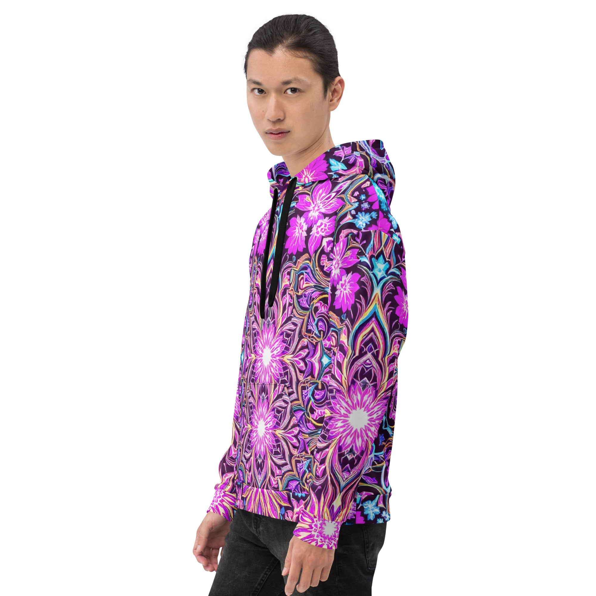 Unisex Hoodie - Psychedelic Mandala Dream Hoodie – For Visionary Elite Creators by printfluence.net