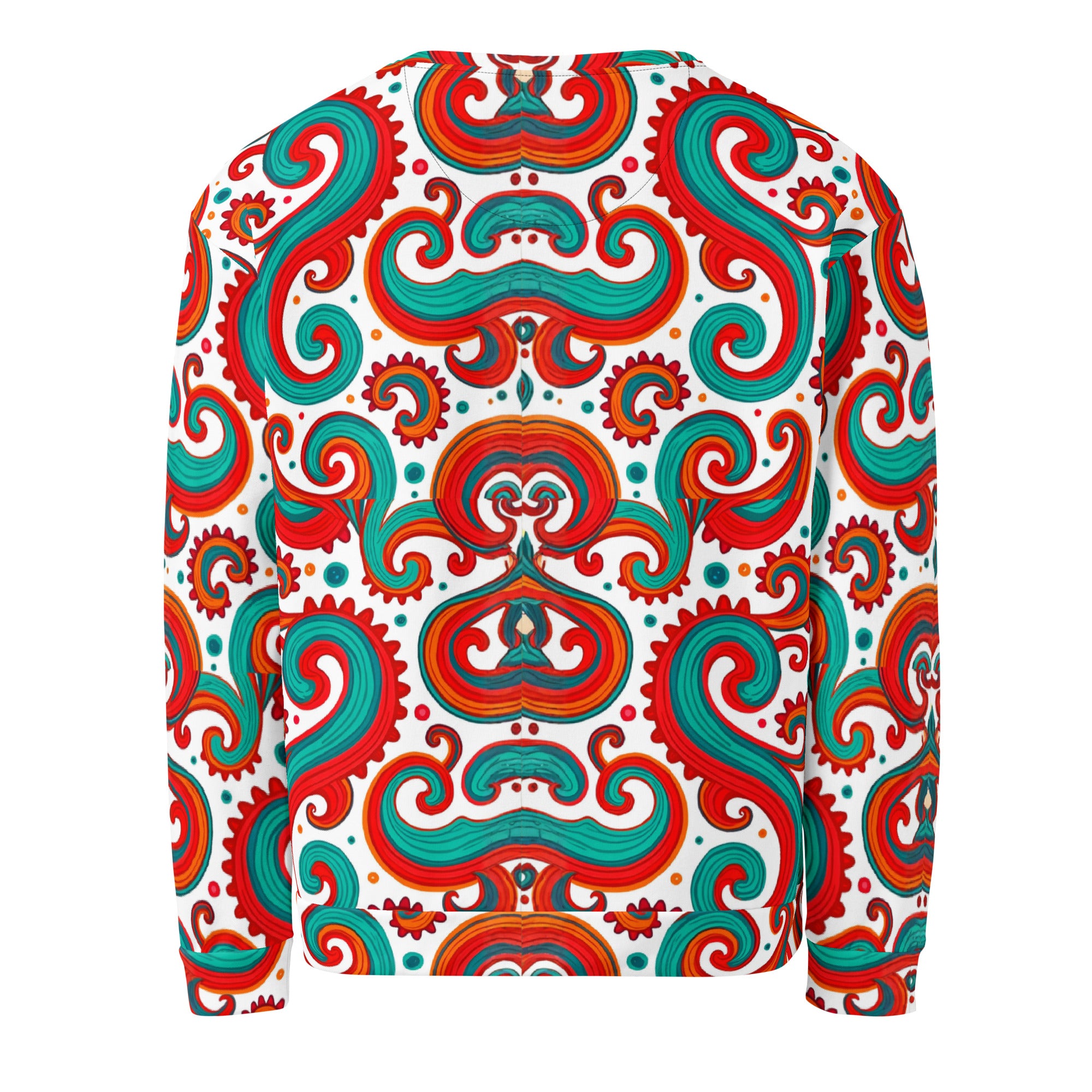 Unisex Sweatshirt - Artistic Weave Sweatshirt – For Visionary Achievers & Style Leaders by printfluence.net