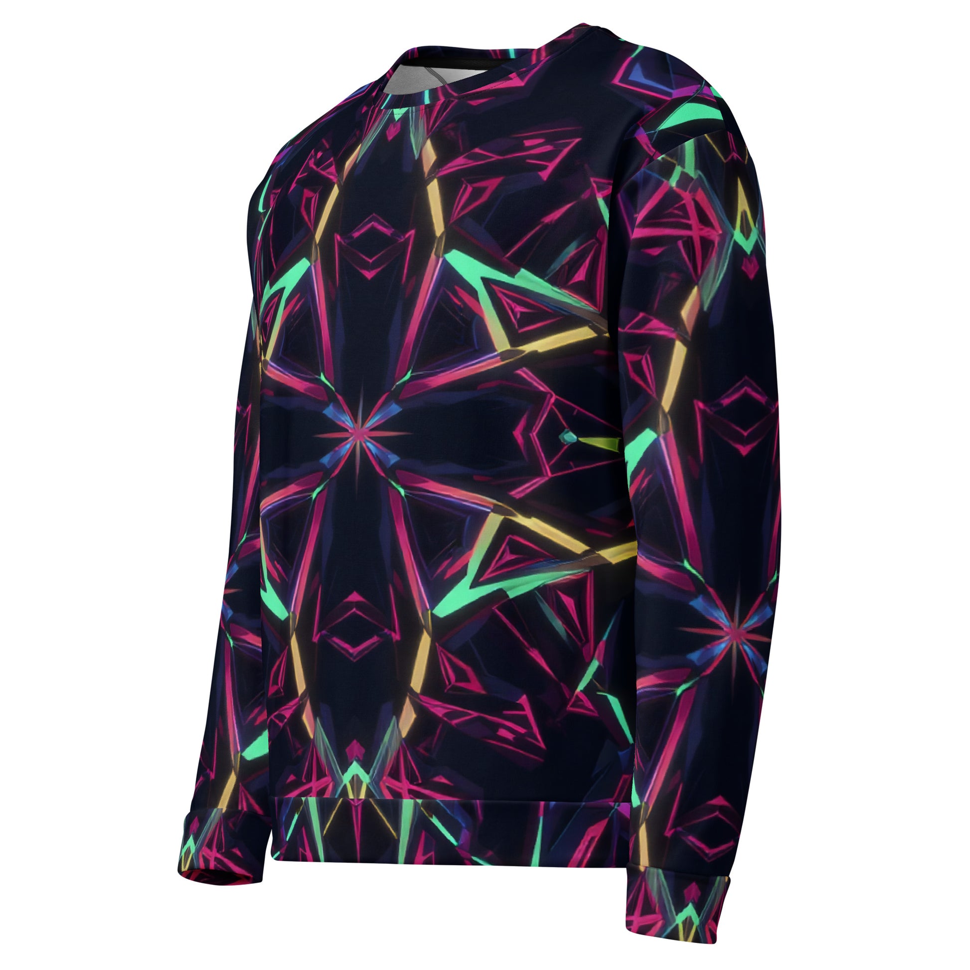 Unisex Sweatshirt - Neon Eclipse Unisex Sweatshirt – Elite Aura for Visionary Leaders by printfluence.net