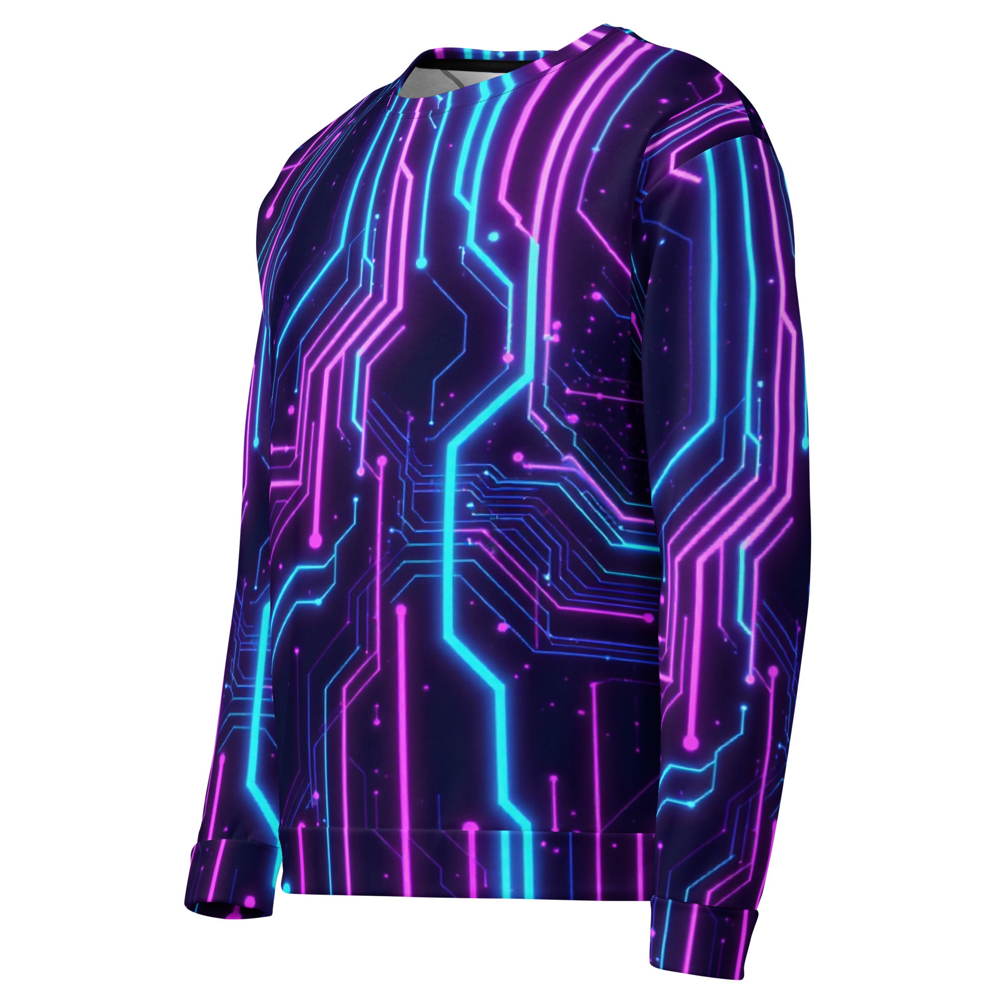 Unisex Sweatshirt - Neon Pulse Unisex Sweatshirt – Elite Edge for Visionary Leaders by printfluence.net