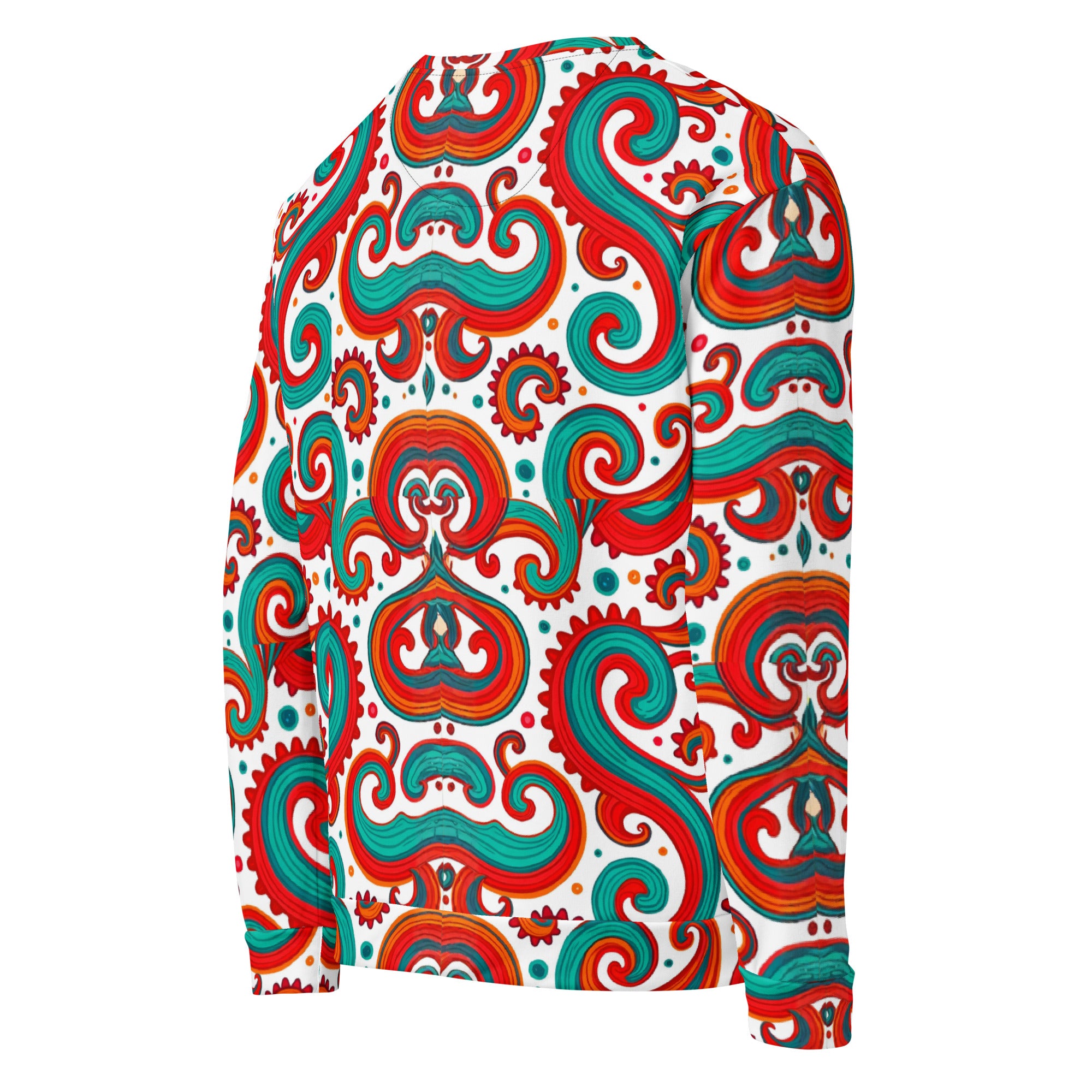 Unisex Sweatshirt - Artistic Weave Sweatshirt – For Visionary Achievers & Style Leaders by printfluence.net