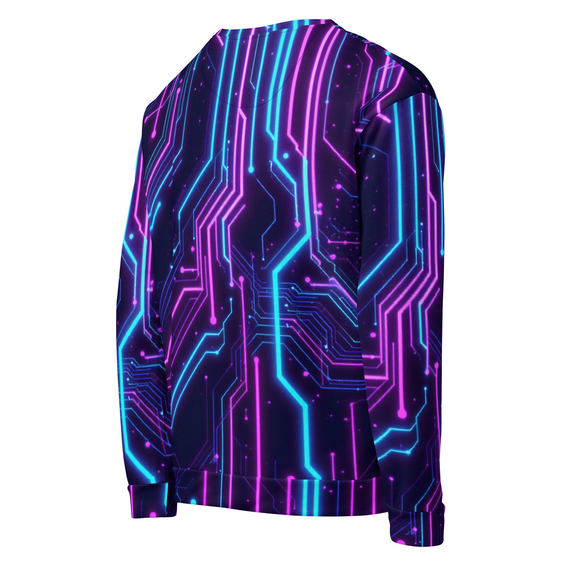Unisex Sweatshirt - Neon Pulse Unisex Sweatshirt – Elite Edge for Visionary Leaders by printfluence.net