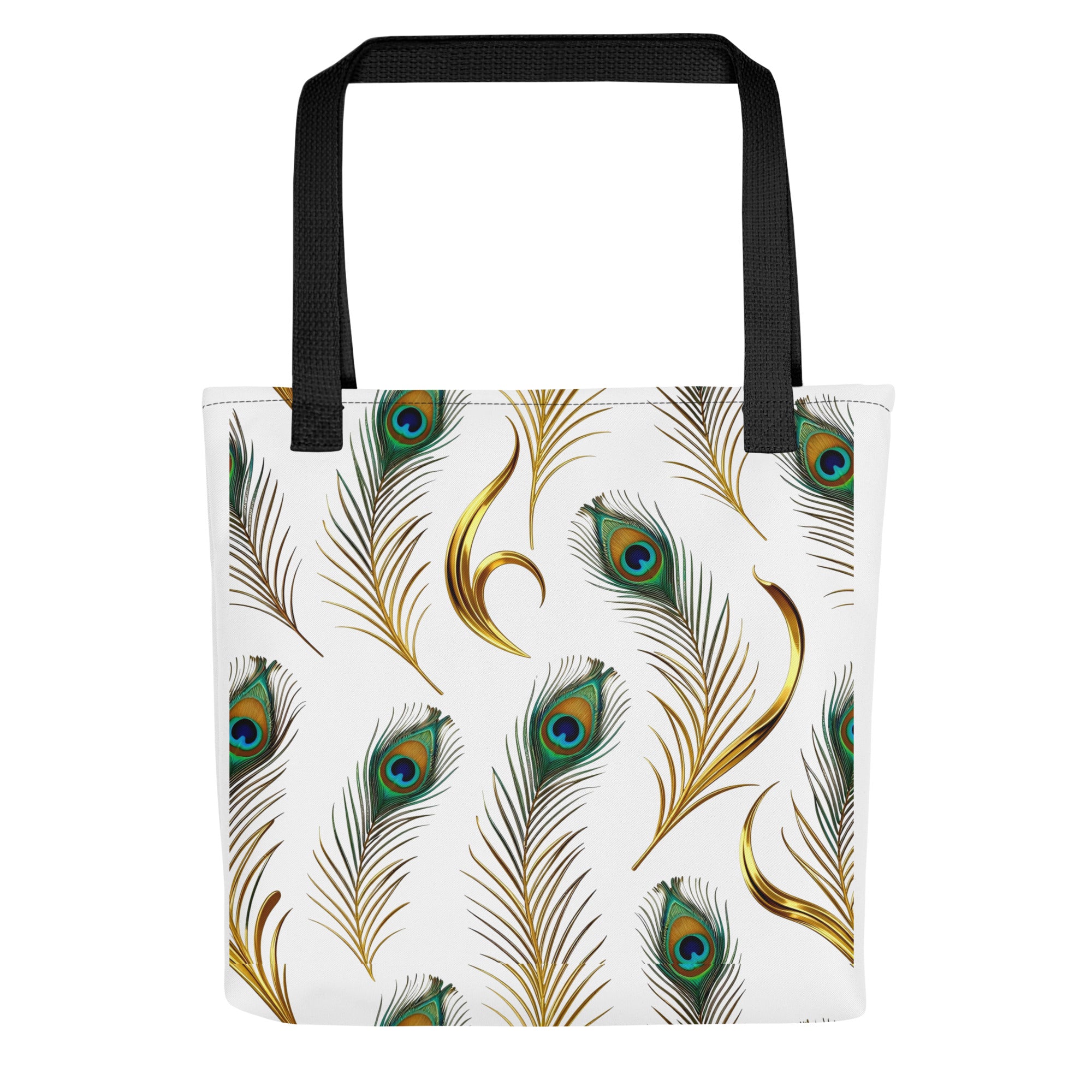 Tote bag - Peacock Majesty Tote Bag – For Visionary World-Class Achievers by printfluence.net