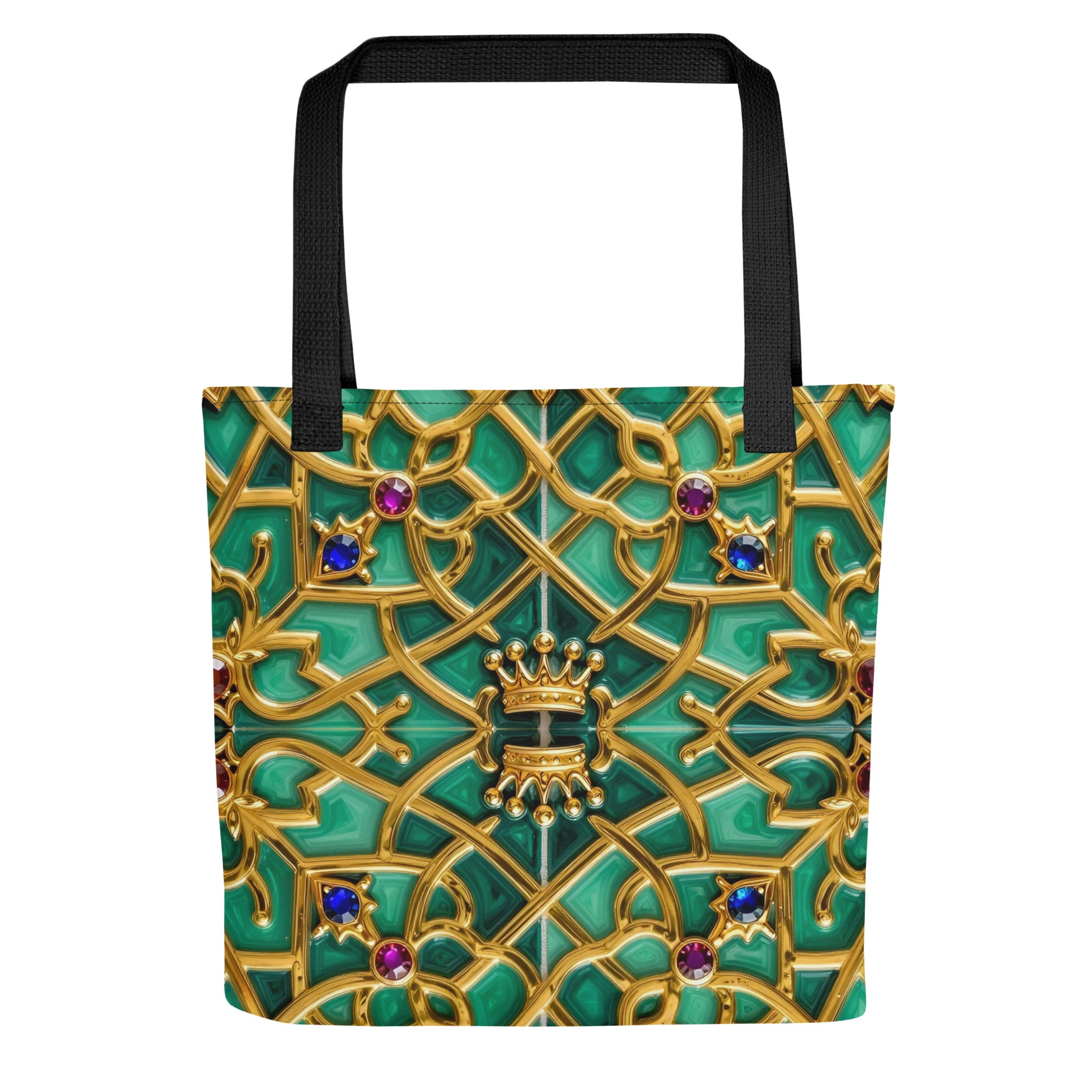 Tote bag - Royal Gold Elite Tote Bag – Luxury for Distinguished Tastemakers by printfluence.net