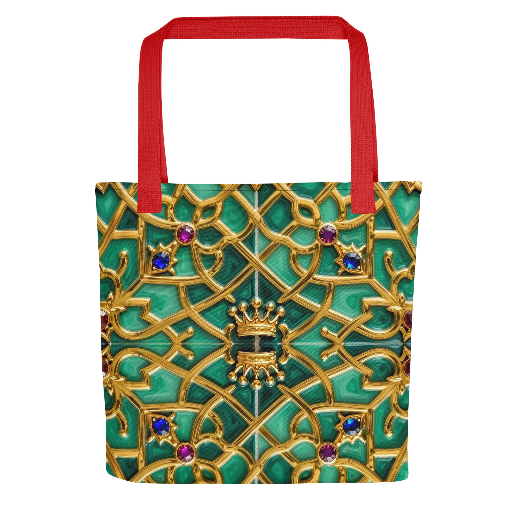 Tote bag - Royal Gold Elite Tote Bag – Luxury for Distinguished Tastemakers by printfluence.net