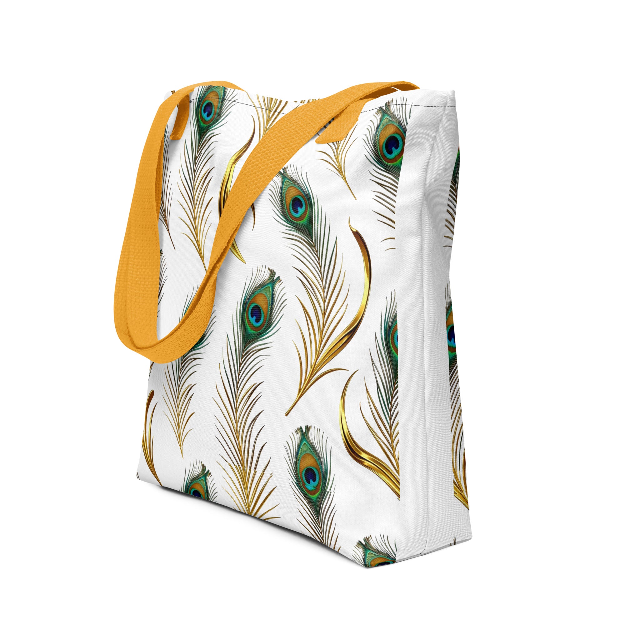 Tote bag - Peacock Majesty Tote Bag – For Visionary World-Class Achievers by printfluence.net