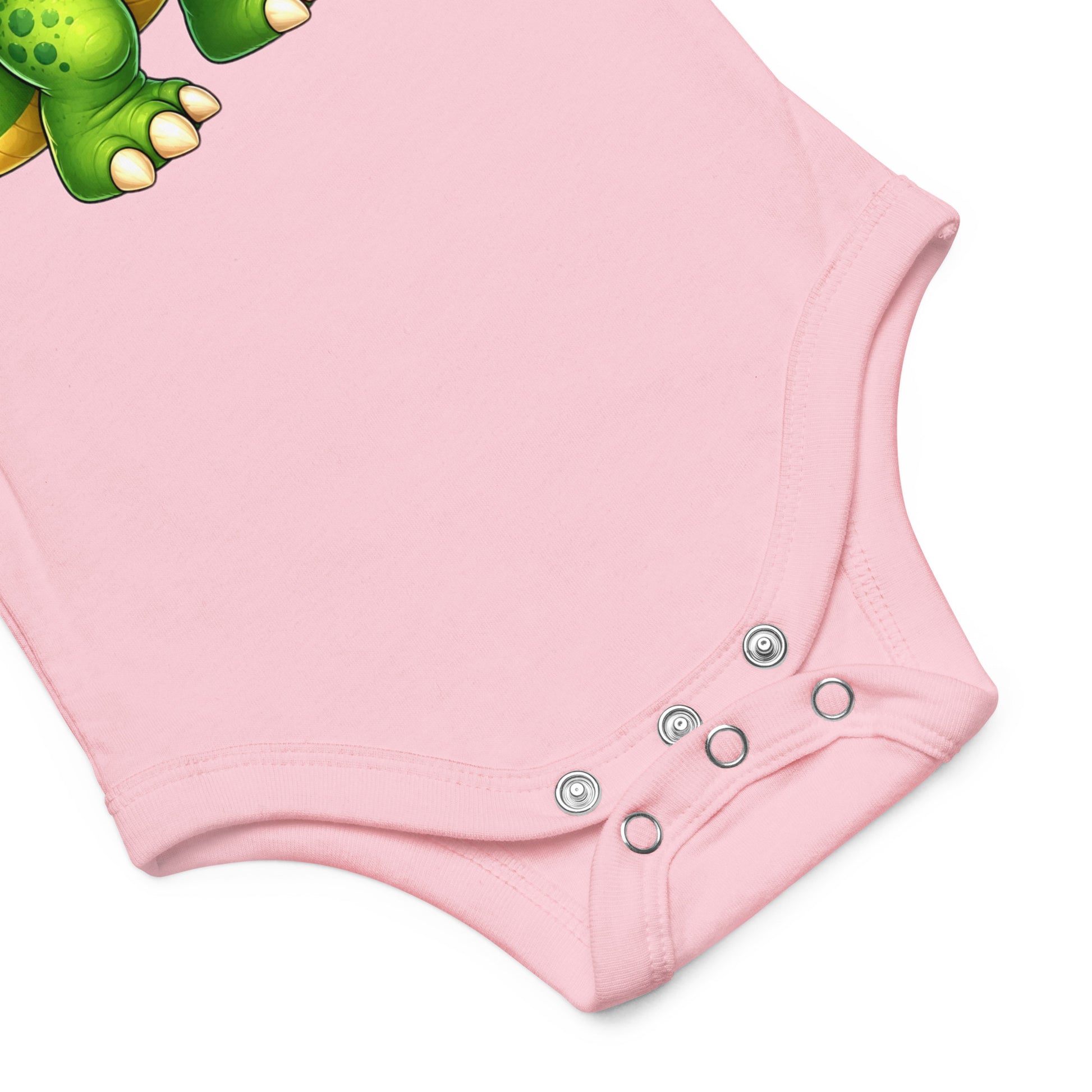 Baby short sleeve one piece - Cute Little Dino Back to School Baby One-Piece – Cute Dinosaur Infanct Bodysuit by printfluence.net