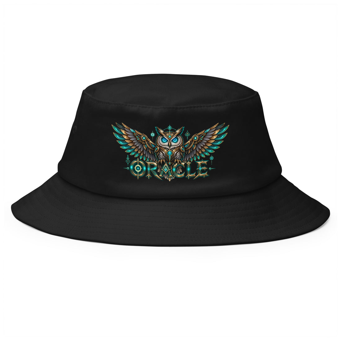 Cyberpunk Animals Lovers | Bucket Hat — ORACLE by printfluence