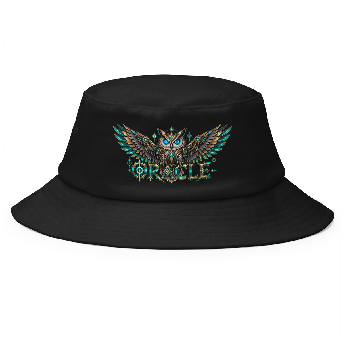 Cyberpunk Animals Lovers | Bucket Hat — ORACLE by printfluence