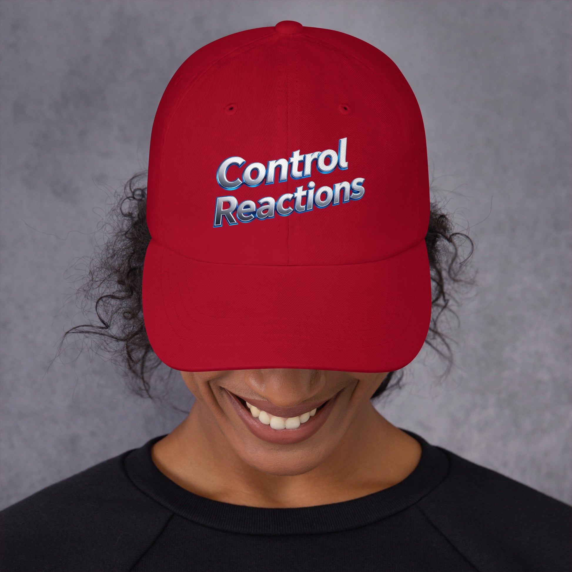 Dad hat - Trusted Control Reactions Dad Hat – Premium Discovery by printfluence.net