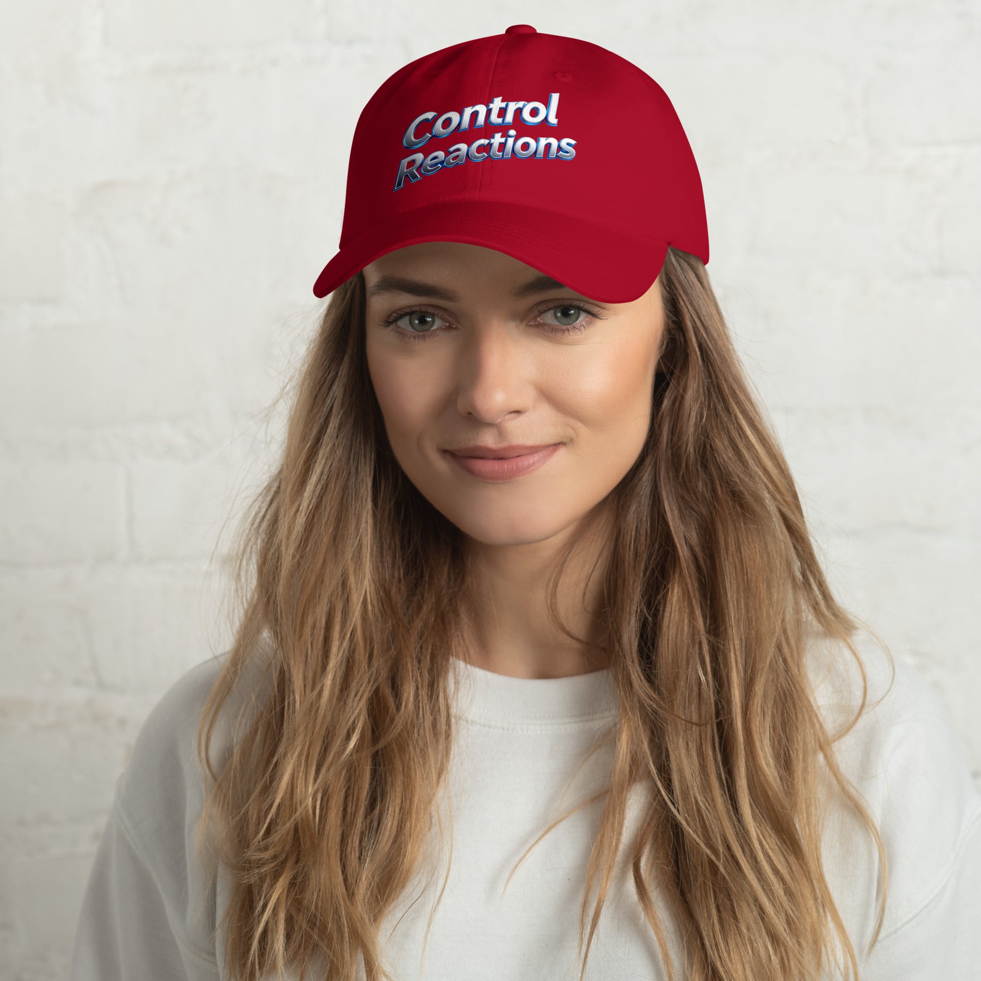 Dad hat - Trusted Control Reactions Dad Hat – Premium Discovery by printfluence.net