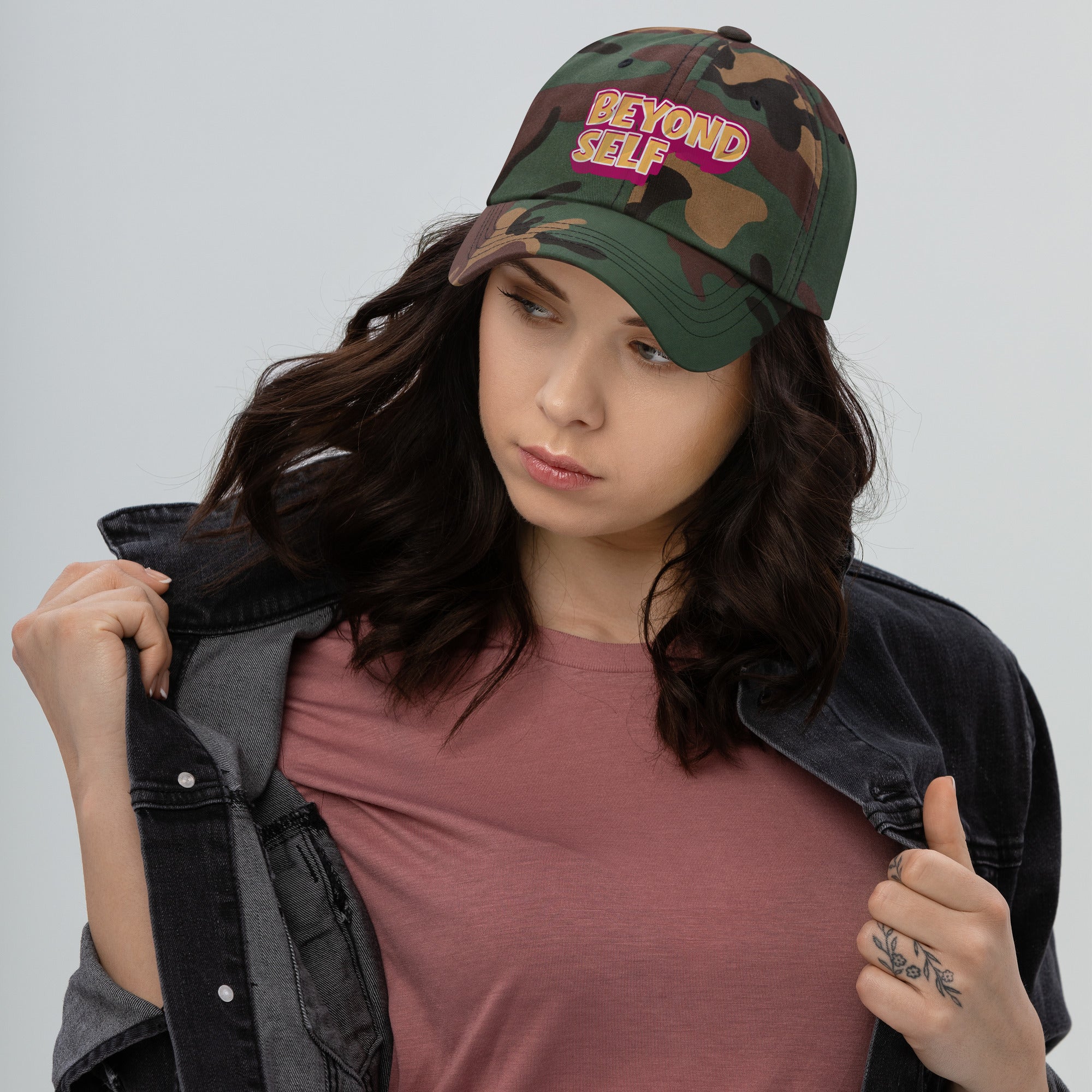 Dad hat - Beyond Self Dad Hat – Elite Minimal Luxury by printfluence.net