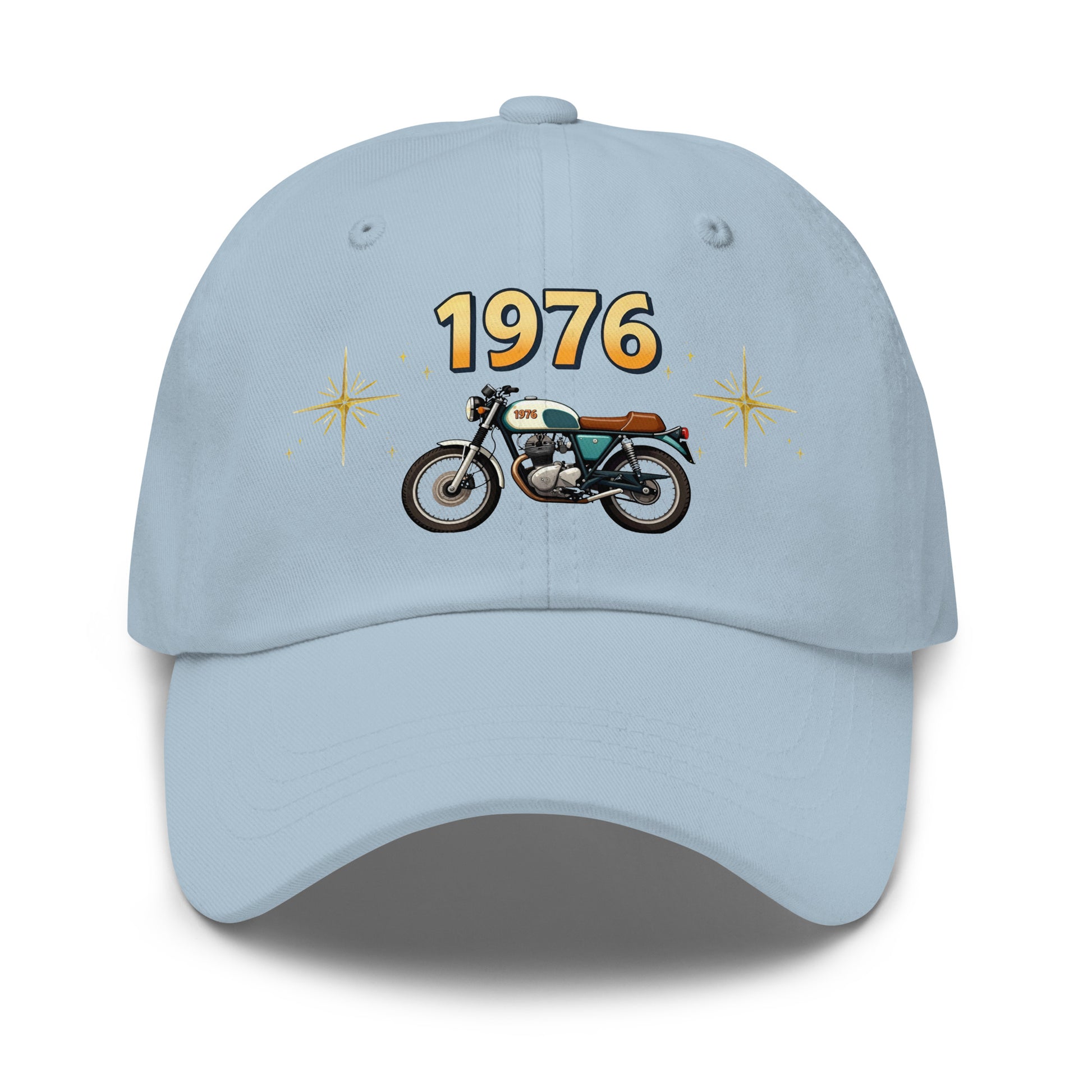 Dad hat - 1976 Vintage Motorcycle Dad Hat – Classic Biker Style Everyone Loves by printfluence.net