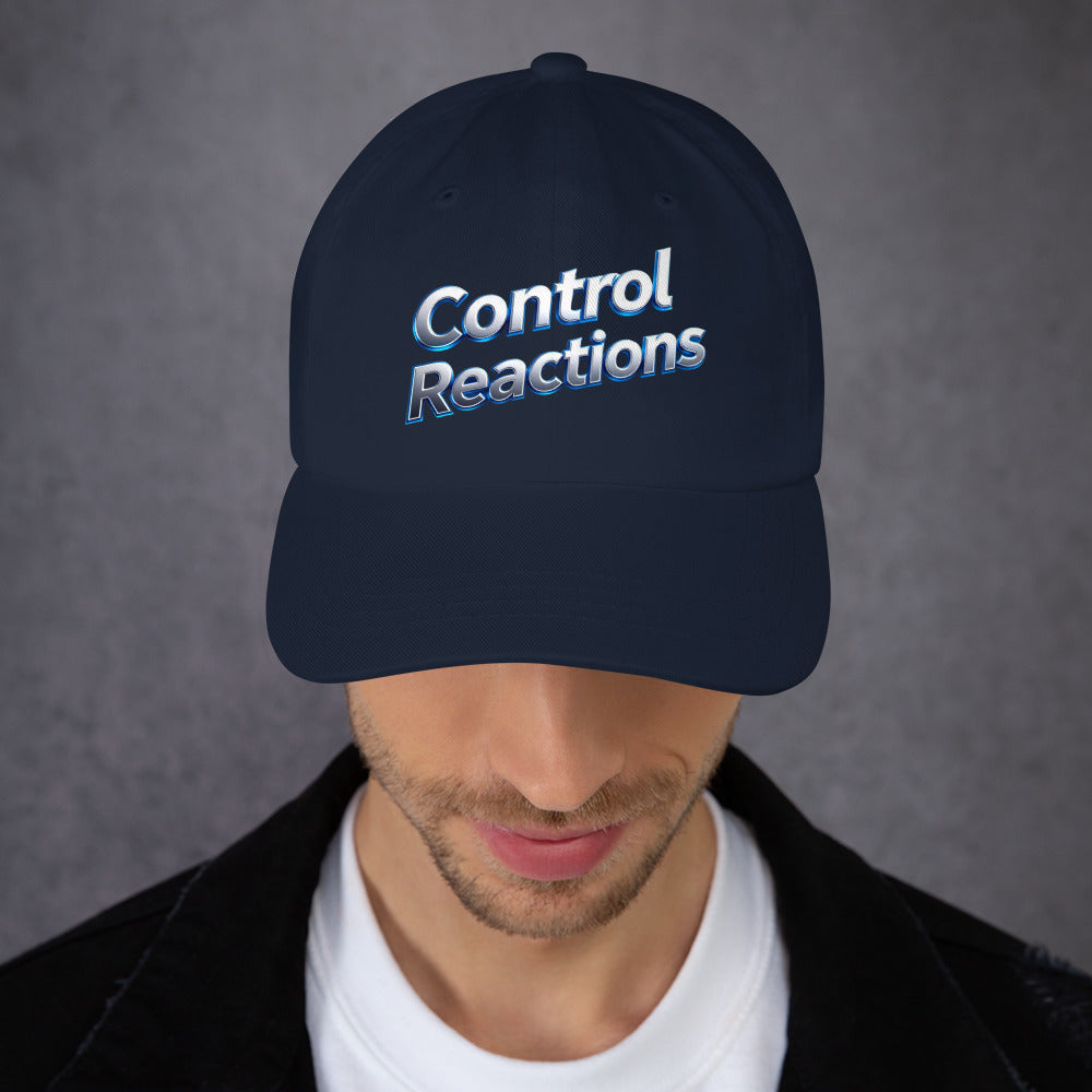 Dad hat - Trusted Control Reactions Dad Hat – Premium Discovery by printfluence.net