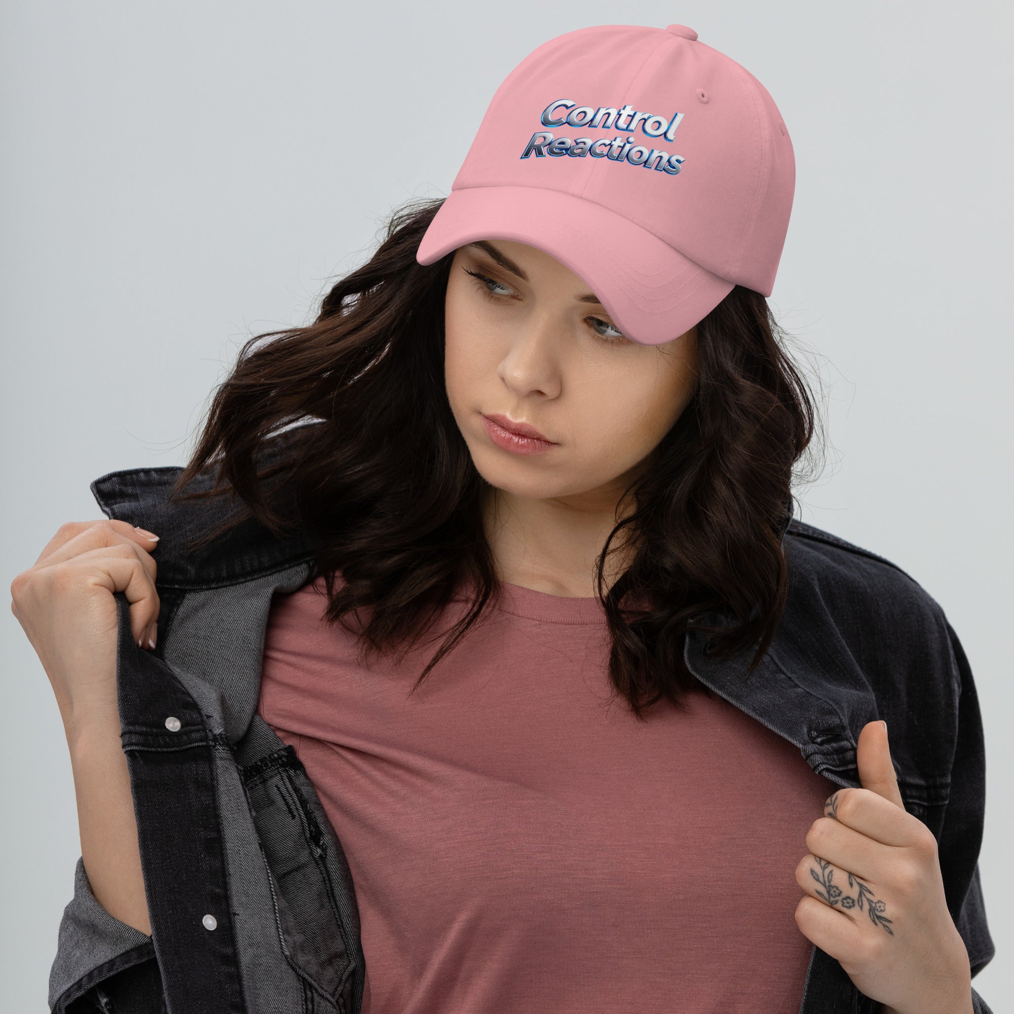 Dad hat - Trusted Control Reactions Dad Hat – Premium Discovery by printfluence.net