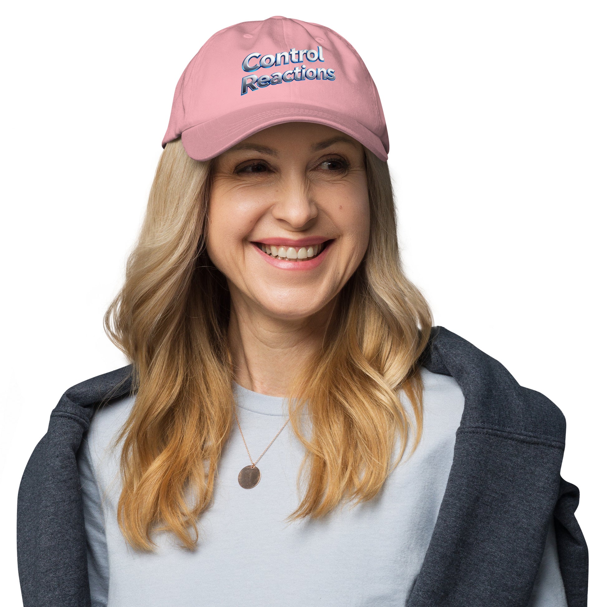 Dad hat - Trusted Control Reactions Dad Hat – Premium Discovery by printfluence.net