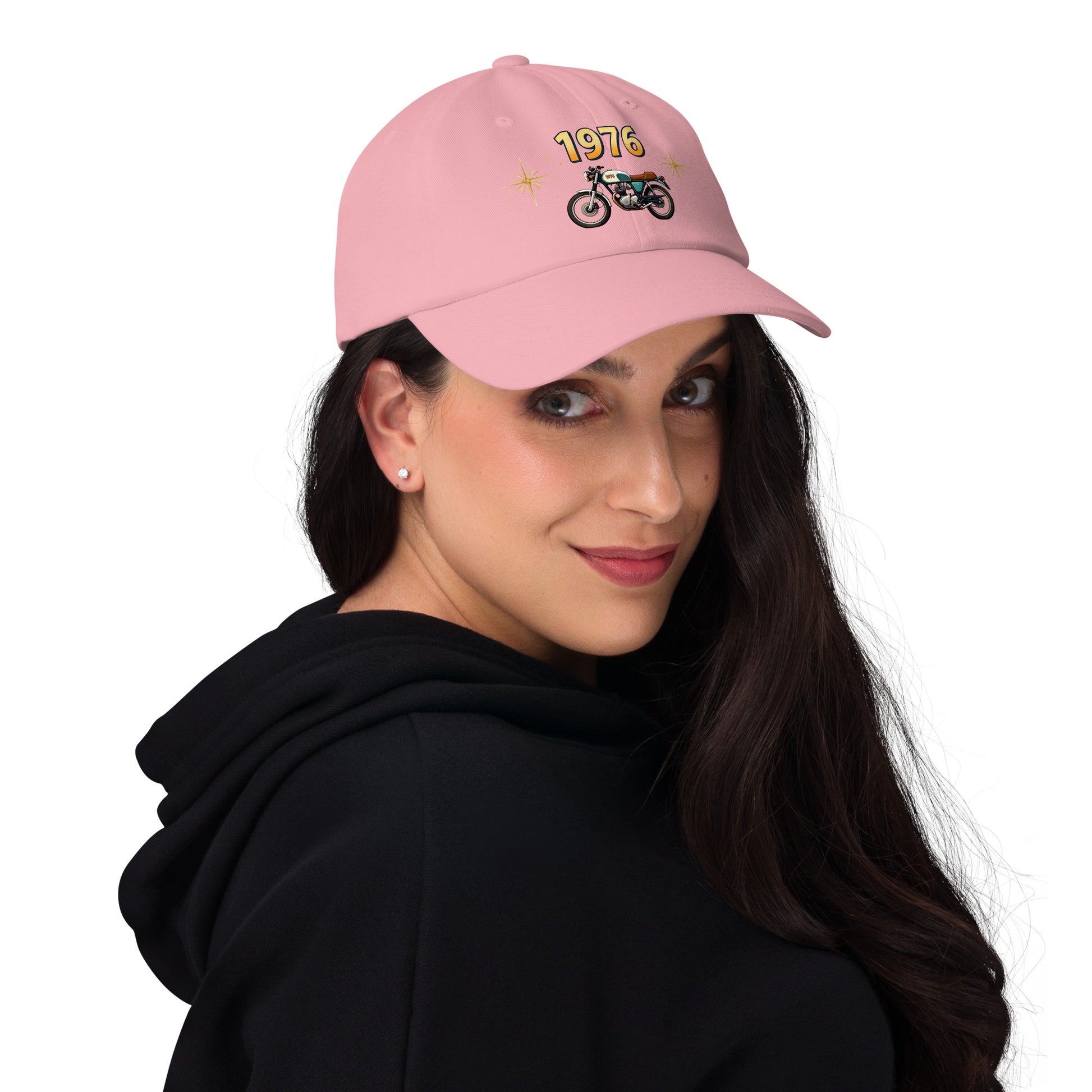 Dad hat - 1976 Vintage Motorcycle Dad Hat – Classic Biker Style Everyone Loves by printfluence.net