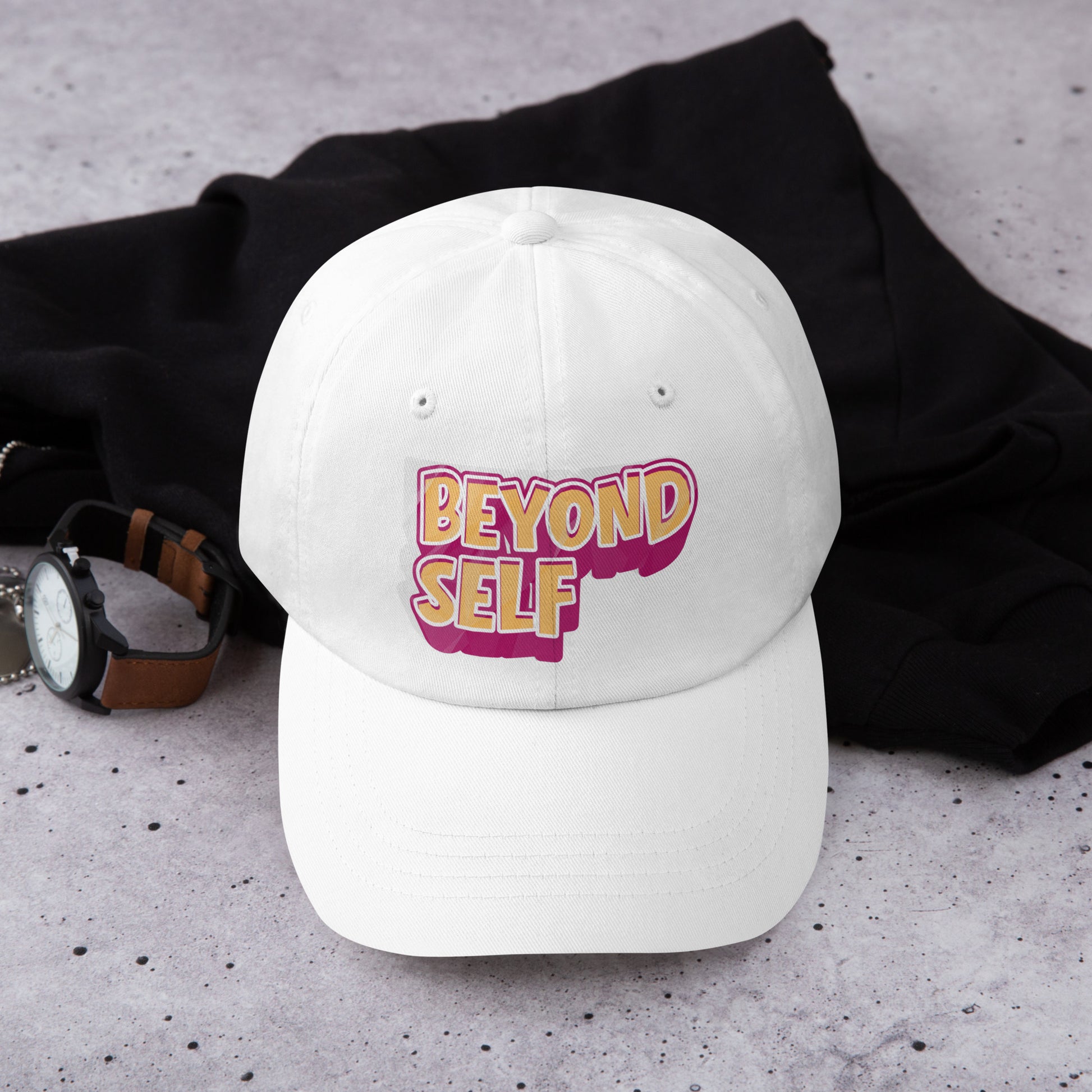 Dad hat - Beyond Self Dad Hat – Elite Minimal Luxury by printfluence.net